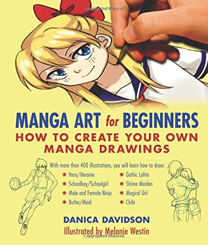 Manga Art for Beginners : How to Create Your Own Manga Drawings (Paperback) - Da