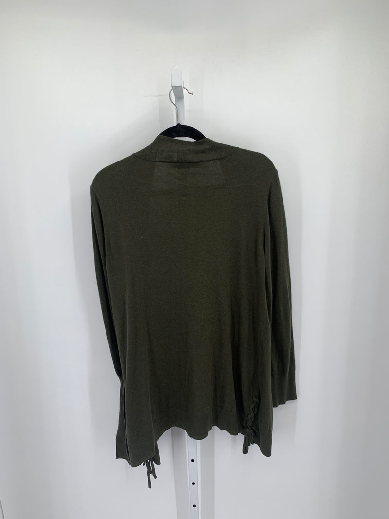 Vera Wang Size Large Misses Cardigan