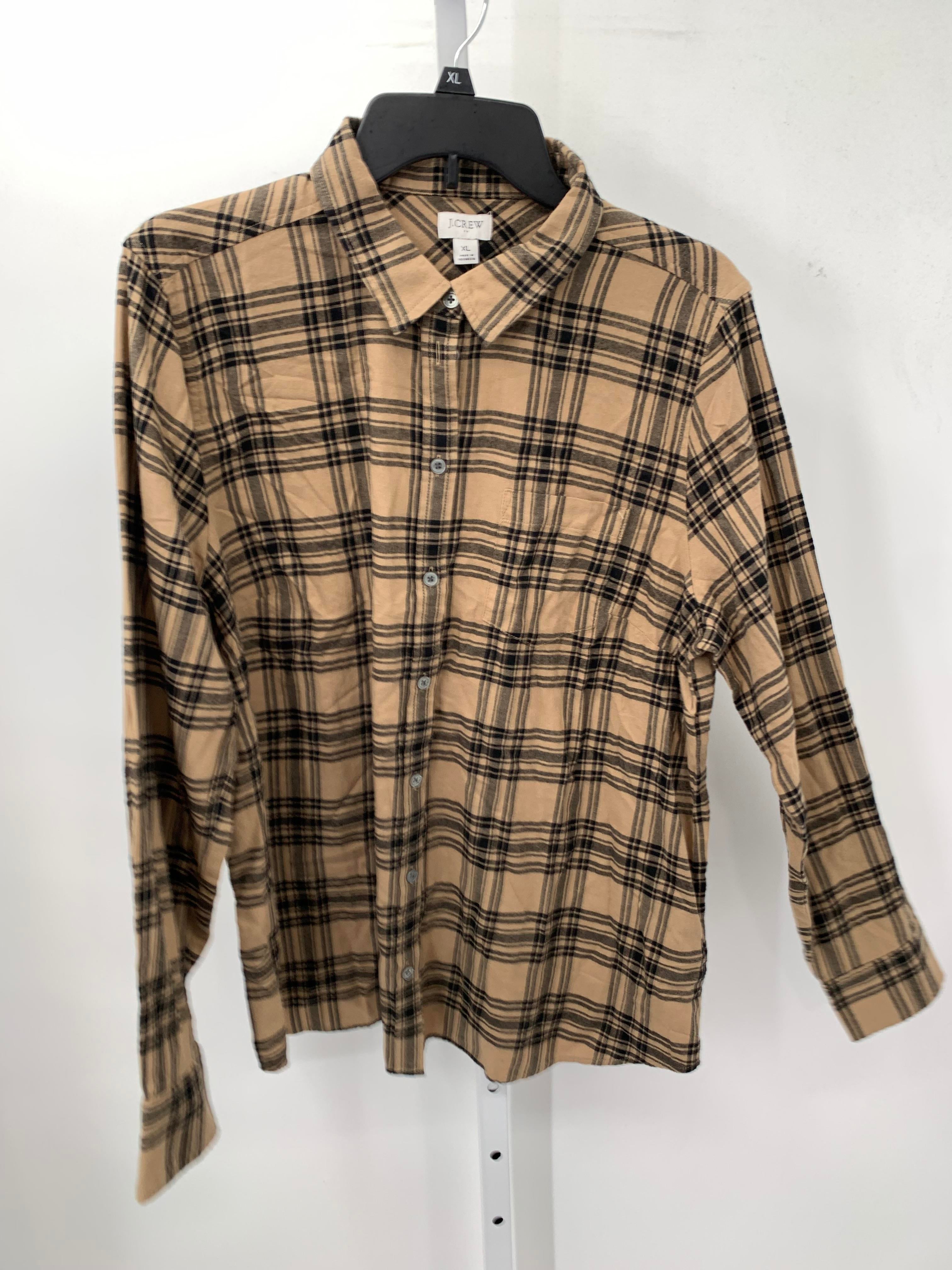 J. Crew Size Extra Large Misses Long Sleeve Shirt