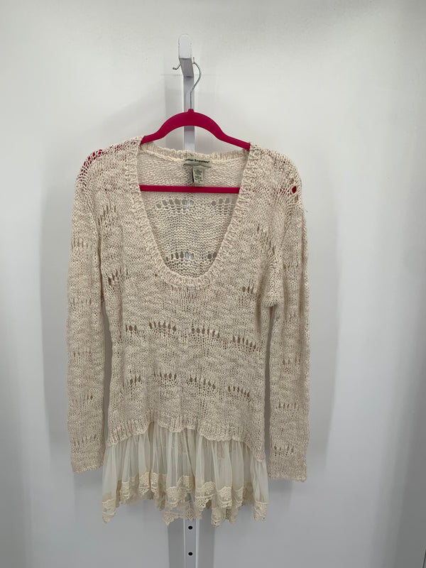 Cotton Emporium Size Small Misses Long Slv Sweater