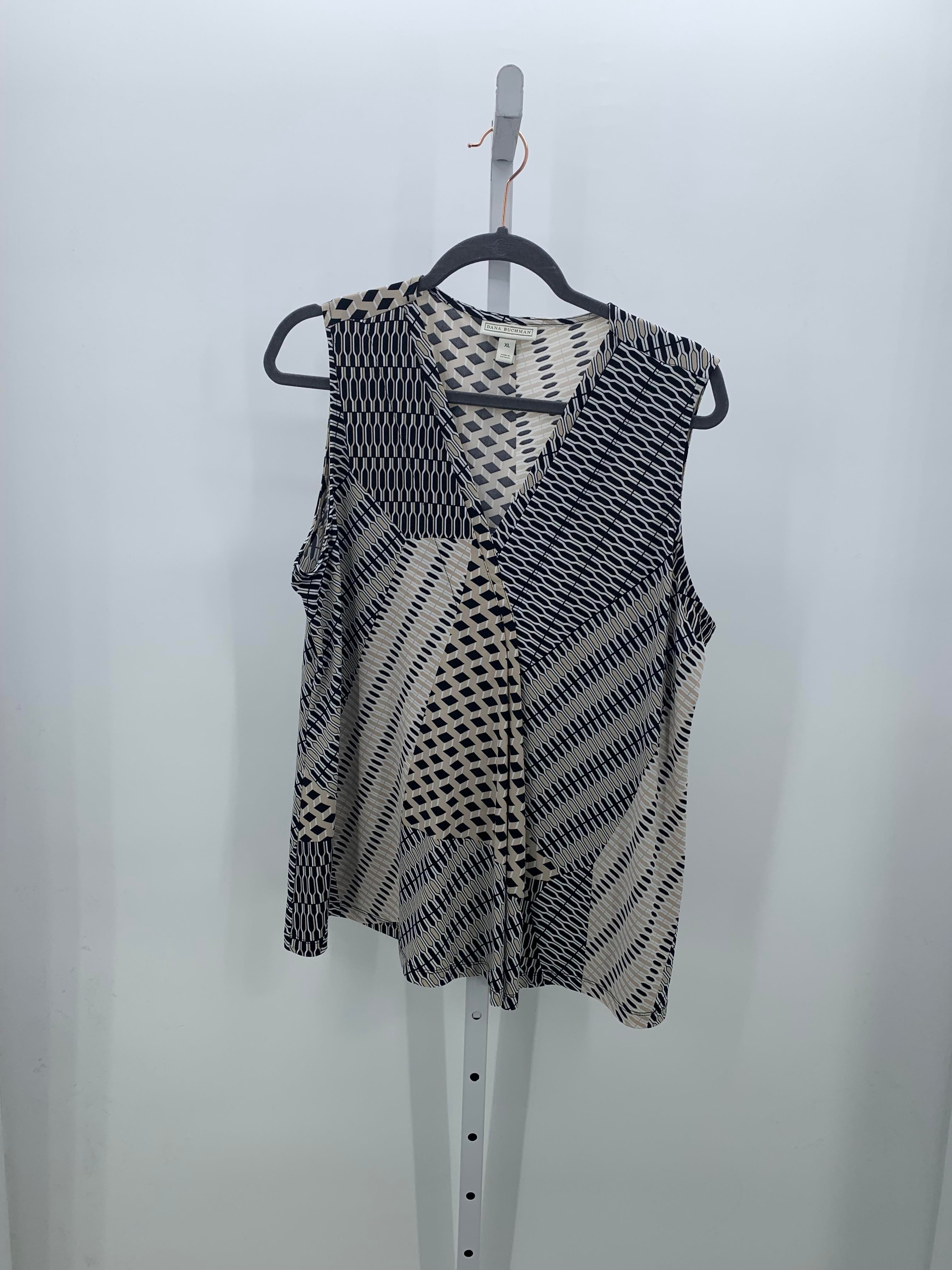 Dana Buchman Size Extra Large Misses Sleeveless Shirt
