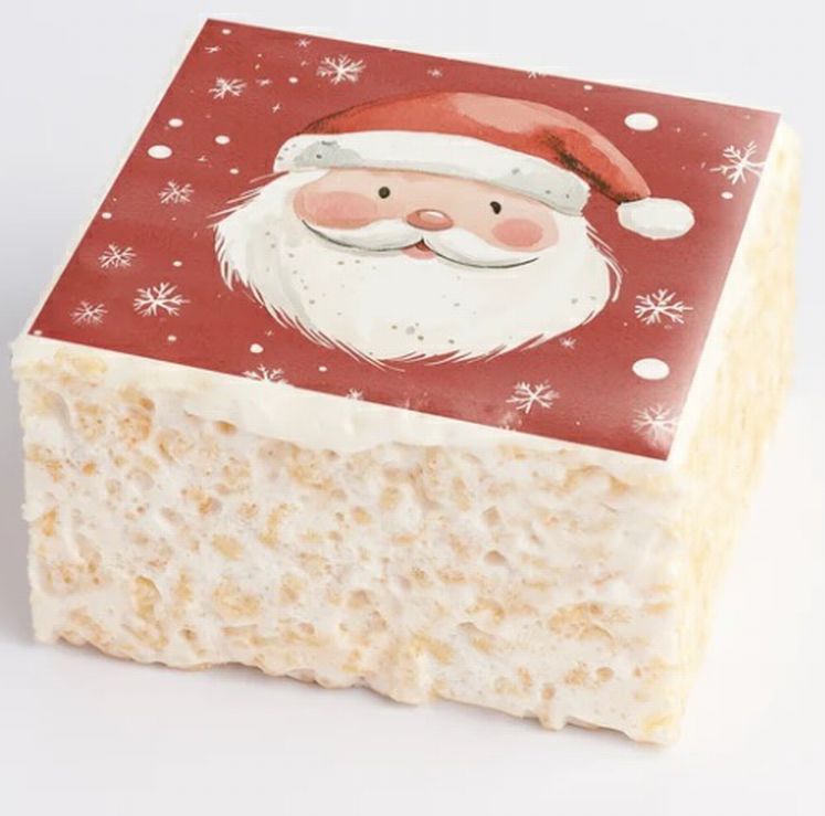 New Christmas Vintage Santa Crispery