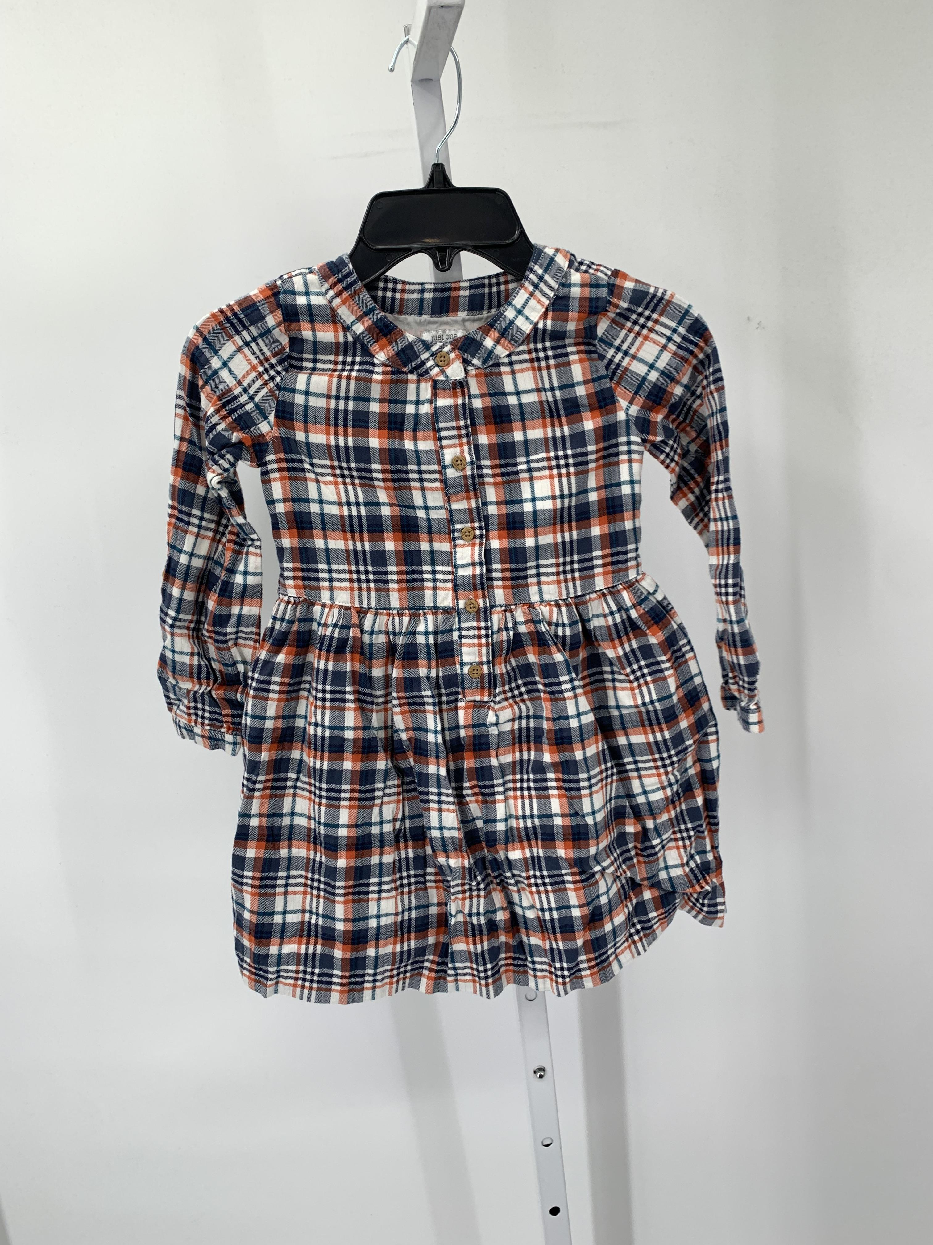 Just One You Size 5T Girls Long Sleeve Dress