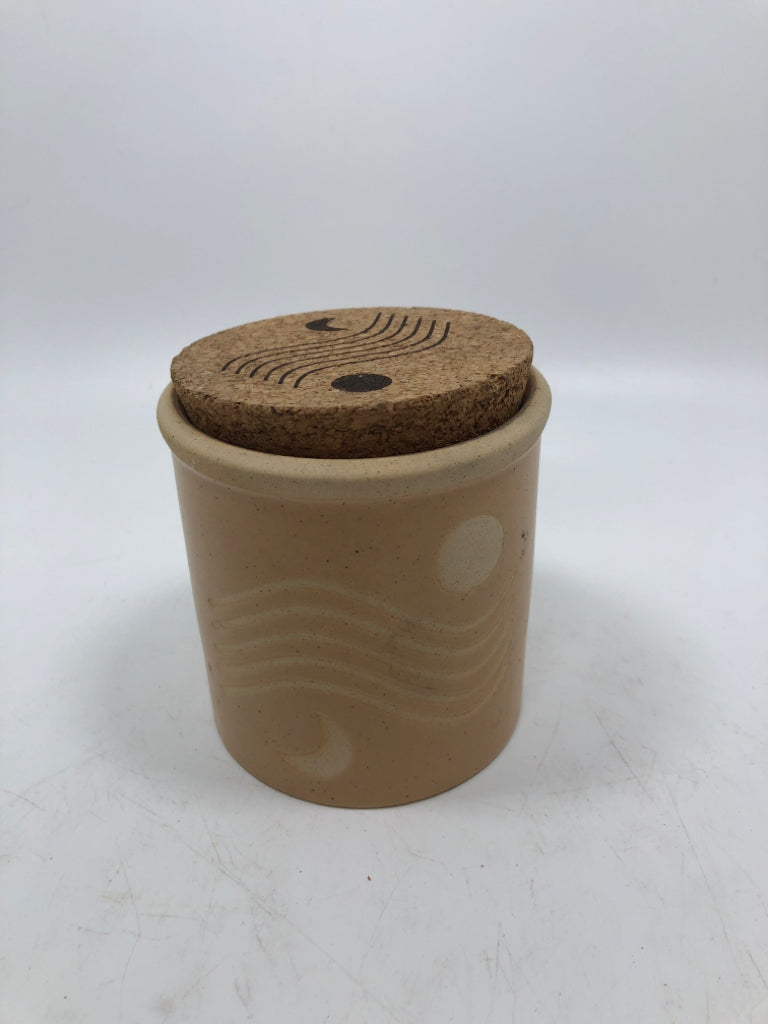 SUN/MOON CORK LID CANDLE.