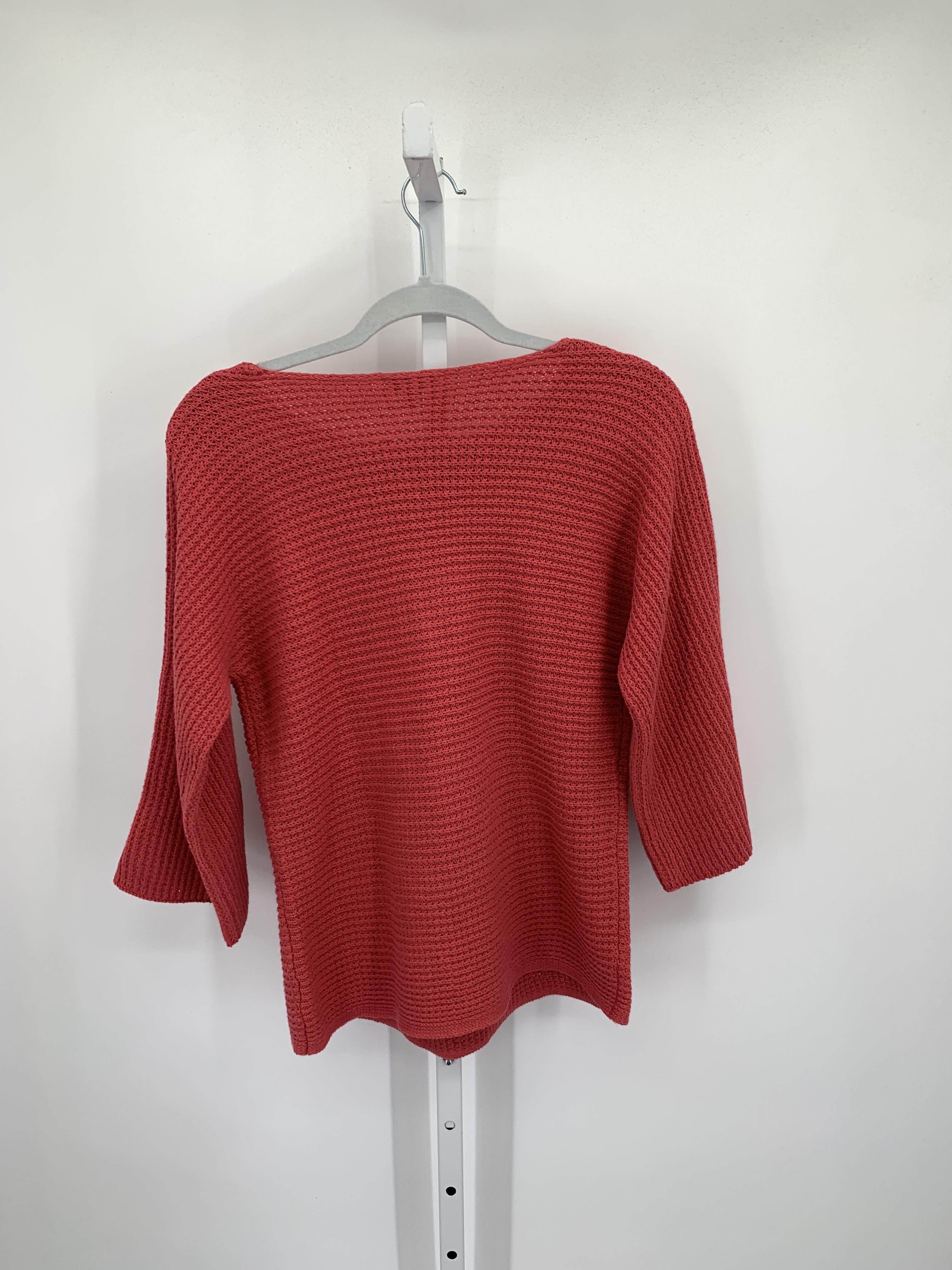 J-Jill Size Small Misses 3/4 Sleeve Sweater