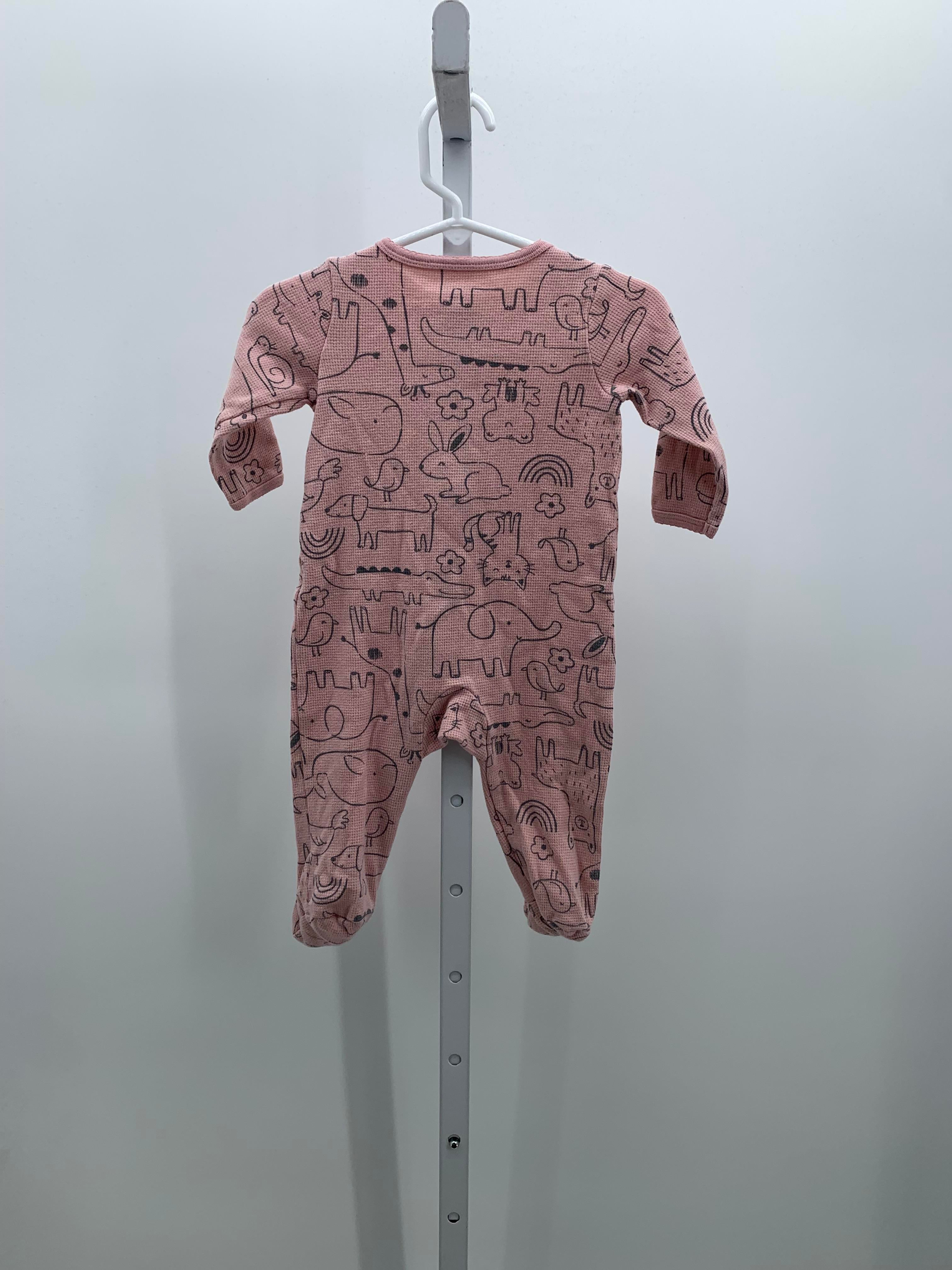 Carters Size 6 Months Girls Long Slv. Romper
