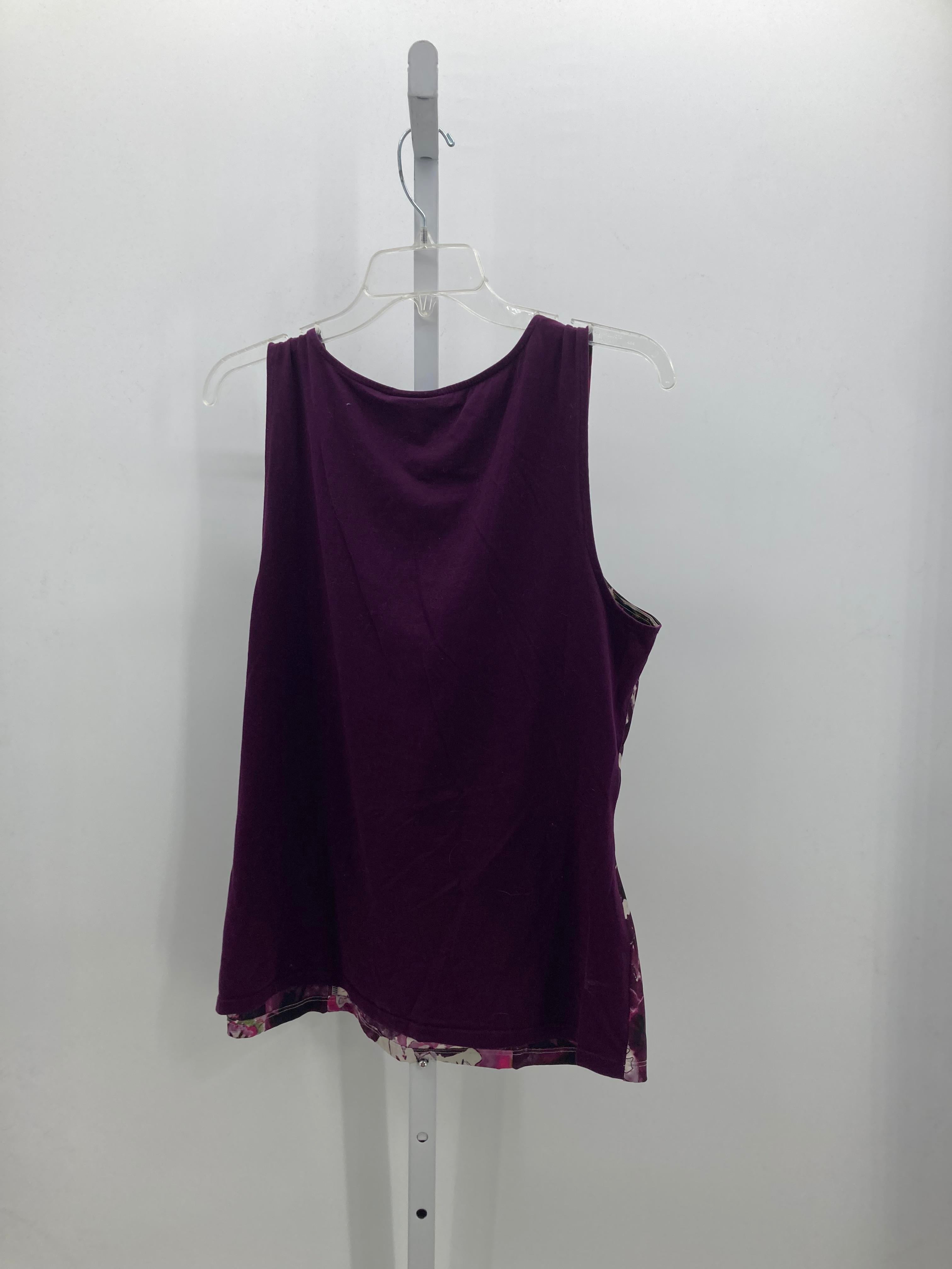 Ann Taylor Size Large Misses Sleeveless Shirt