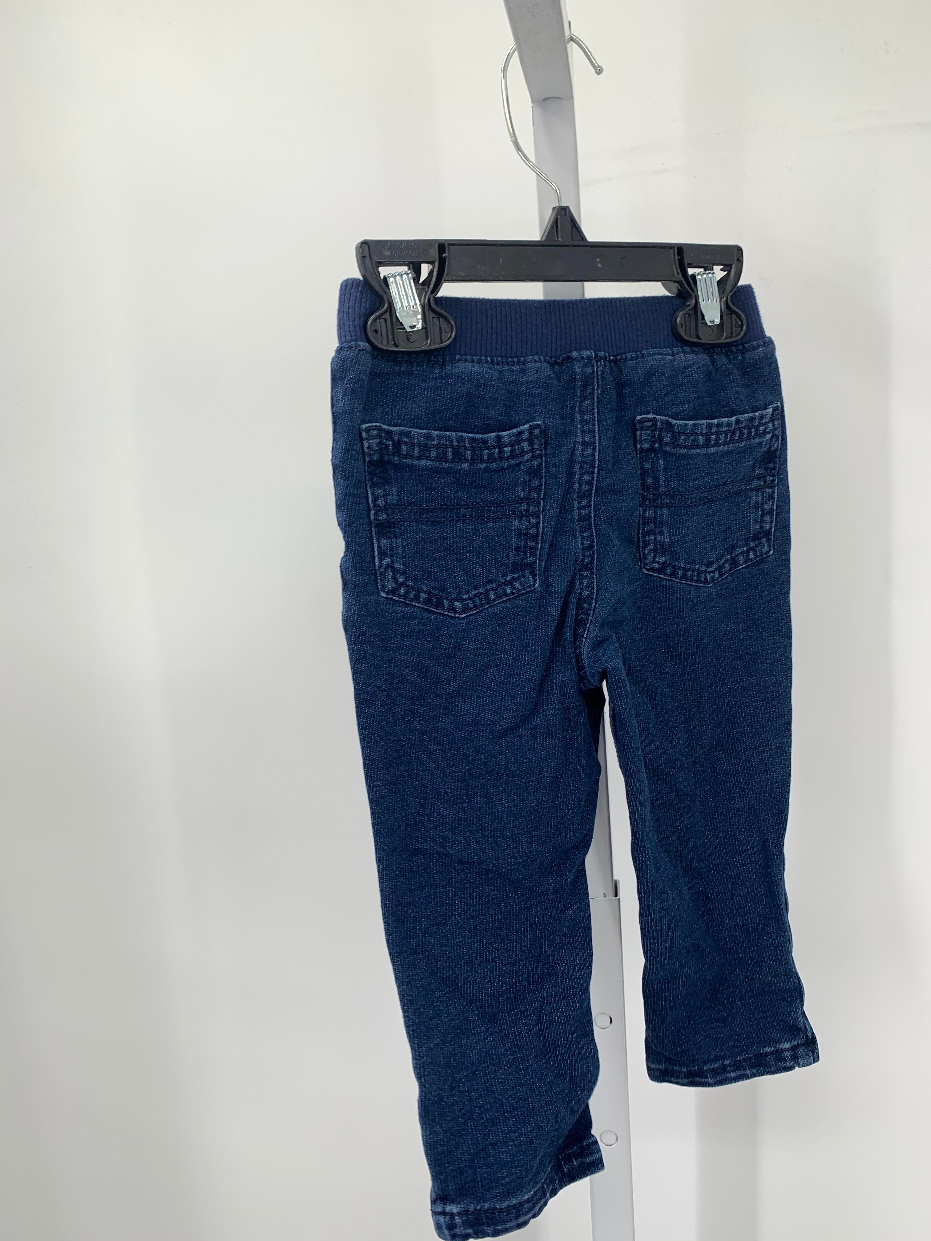 ELASTIC WAIST JEANS