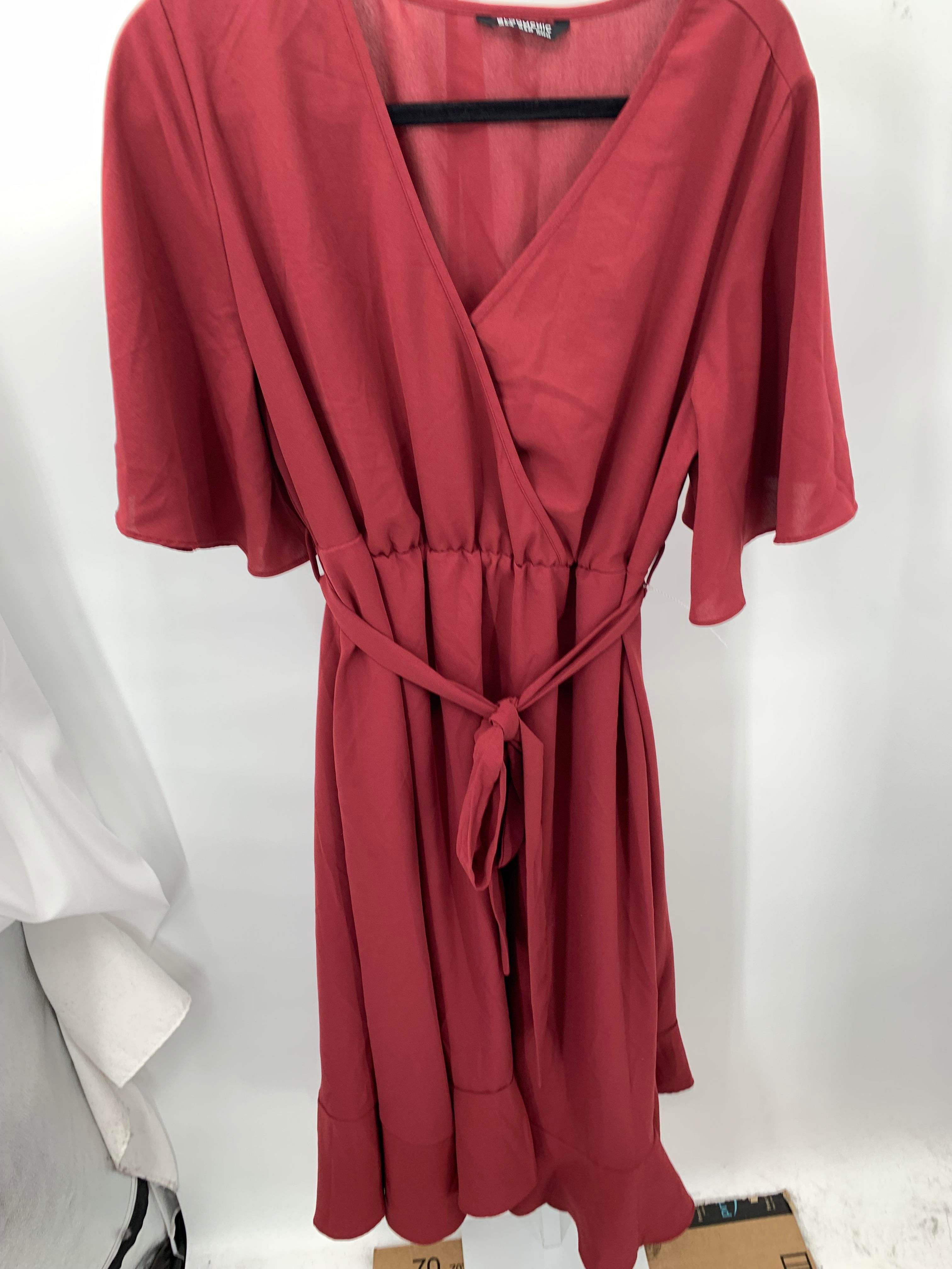 Size 14/16 W Womens Short Sleeve Dress