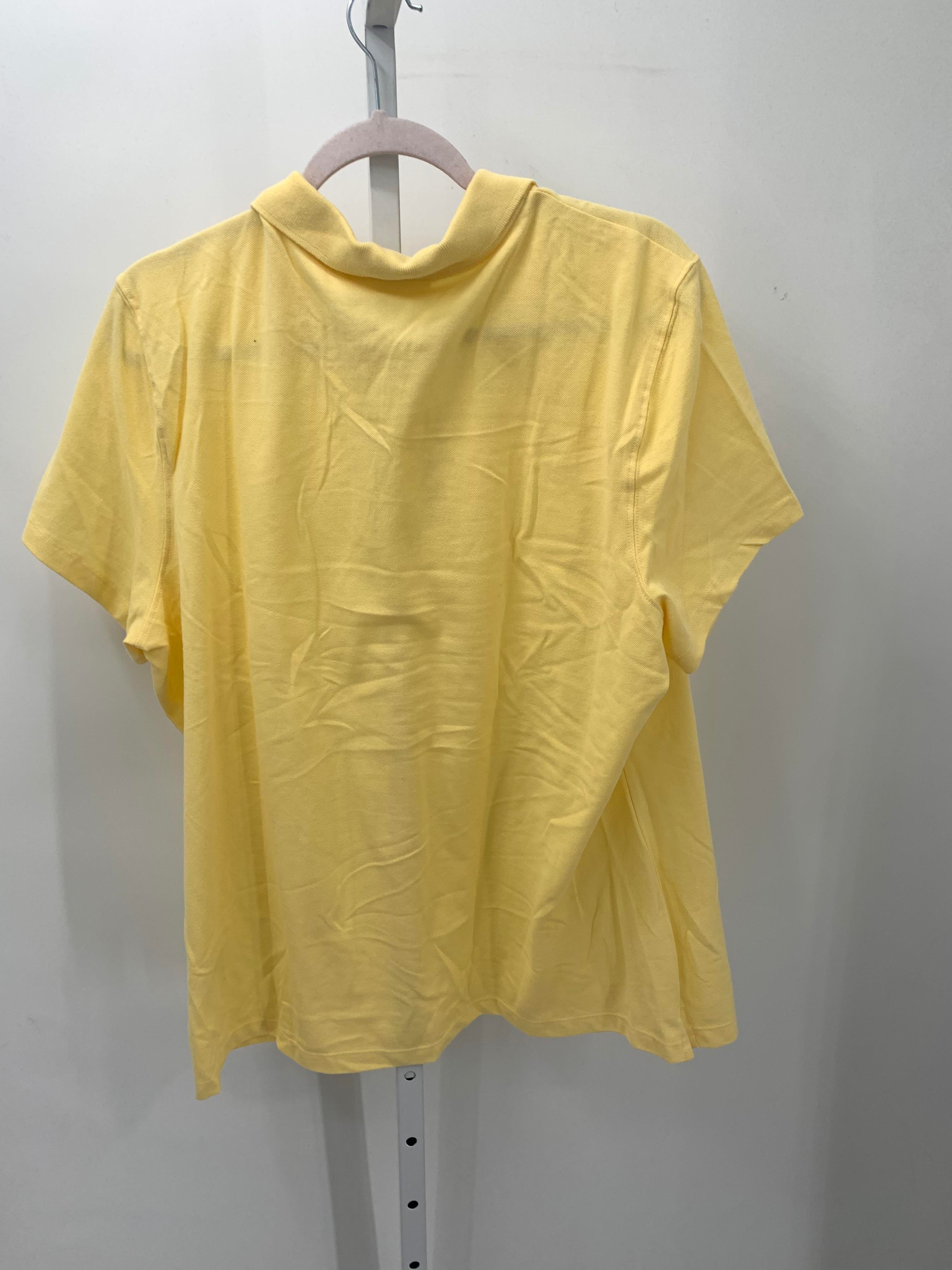 Karen Scott Size XXL Misses Short Sleeve Shirt
