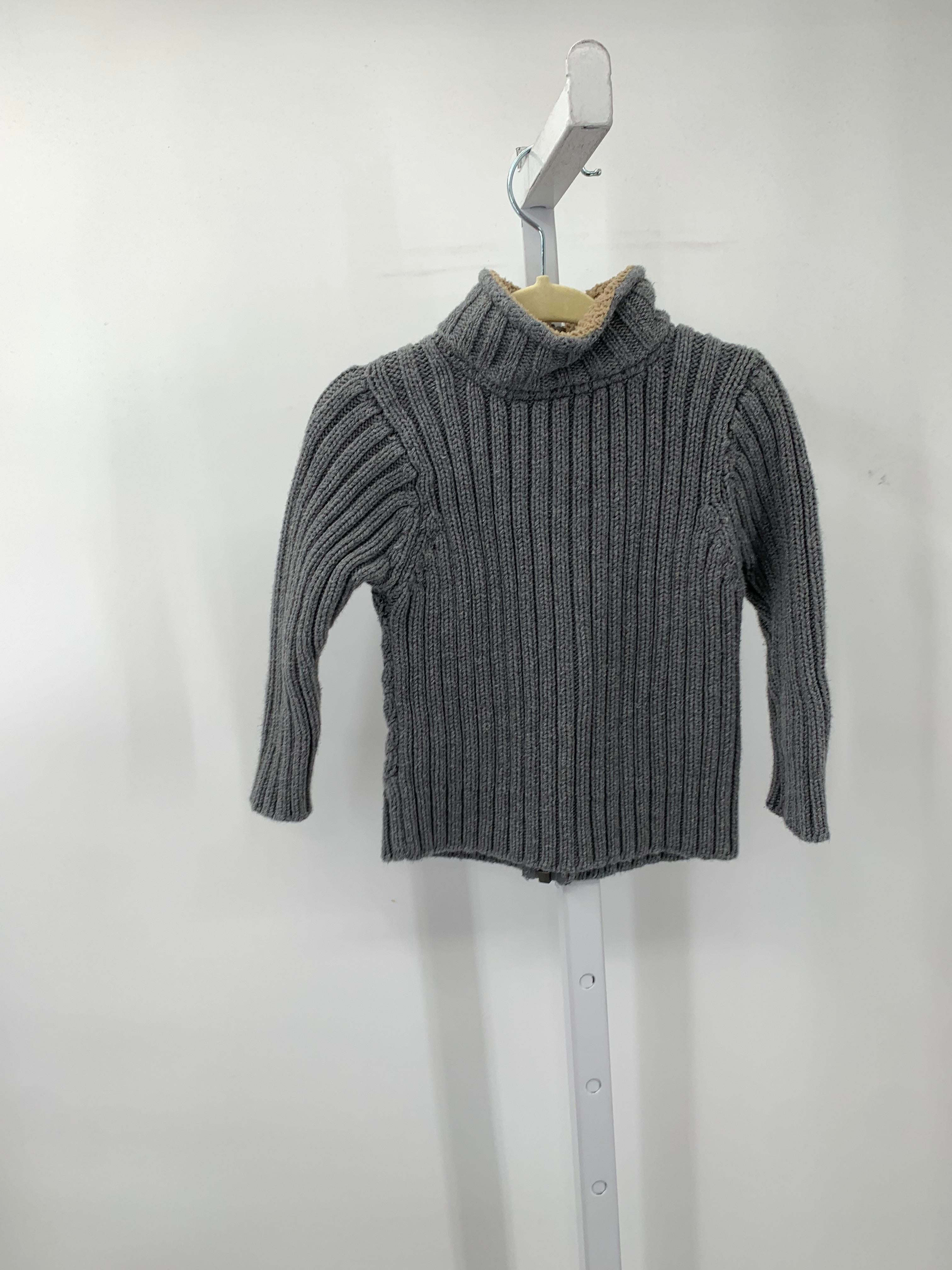 CABLE KNIT ZIP