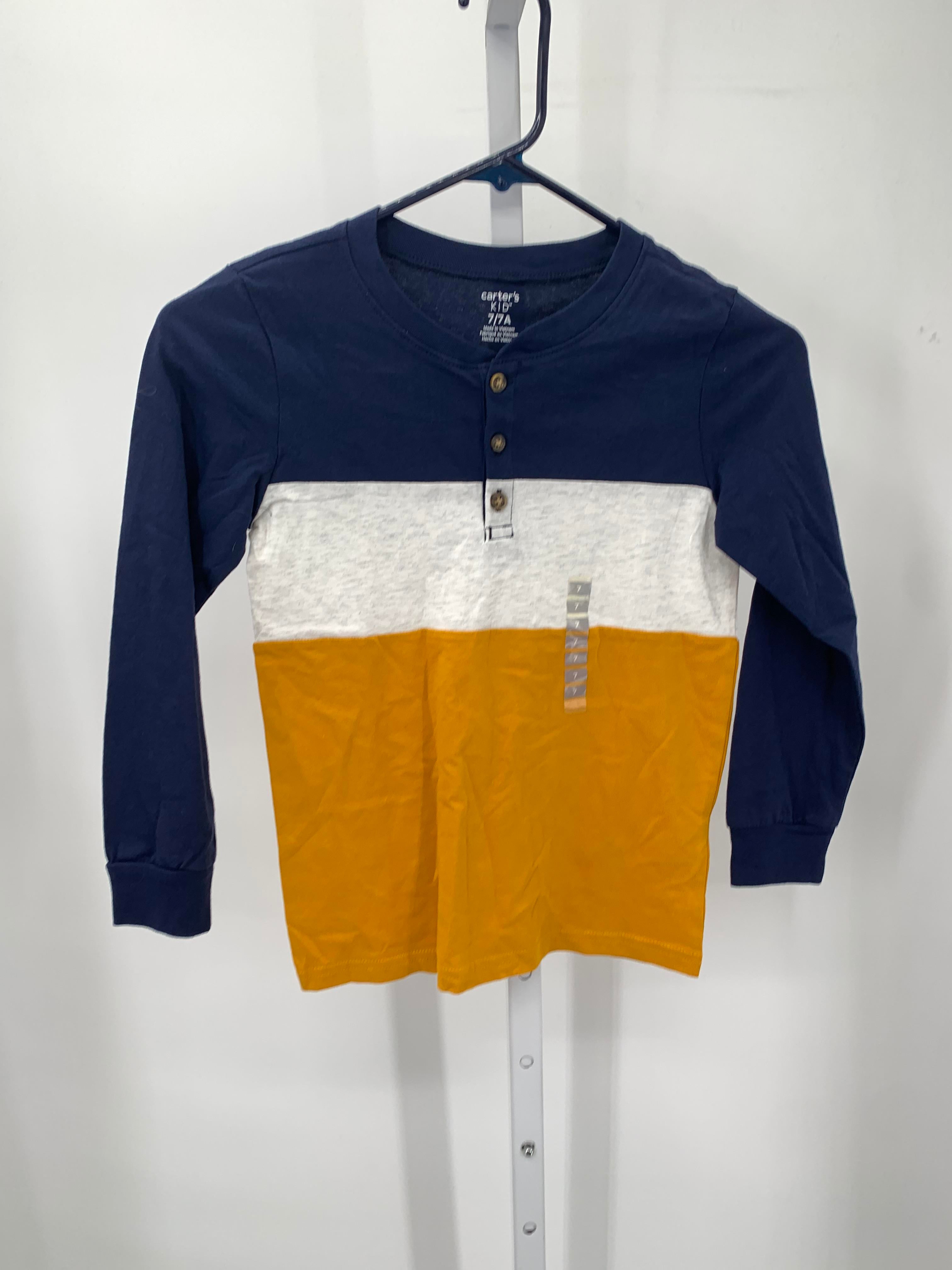 NEW GREY YELLOW HENLEY