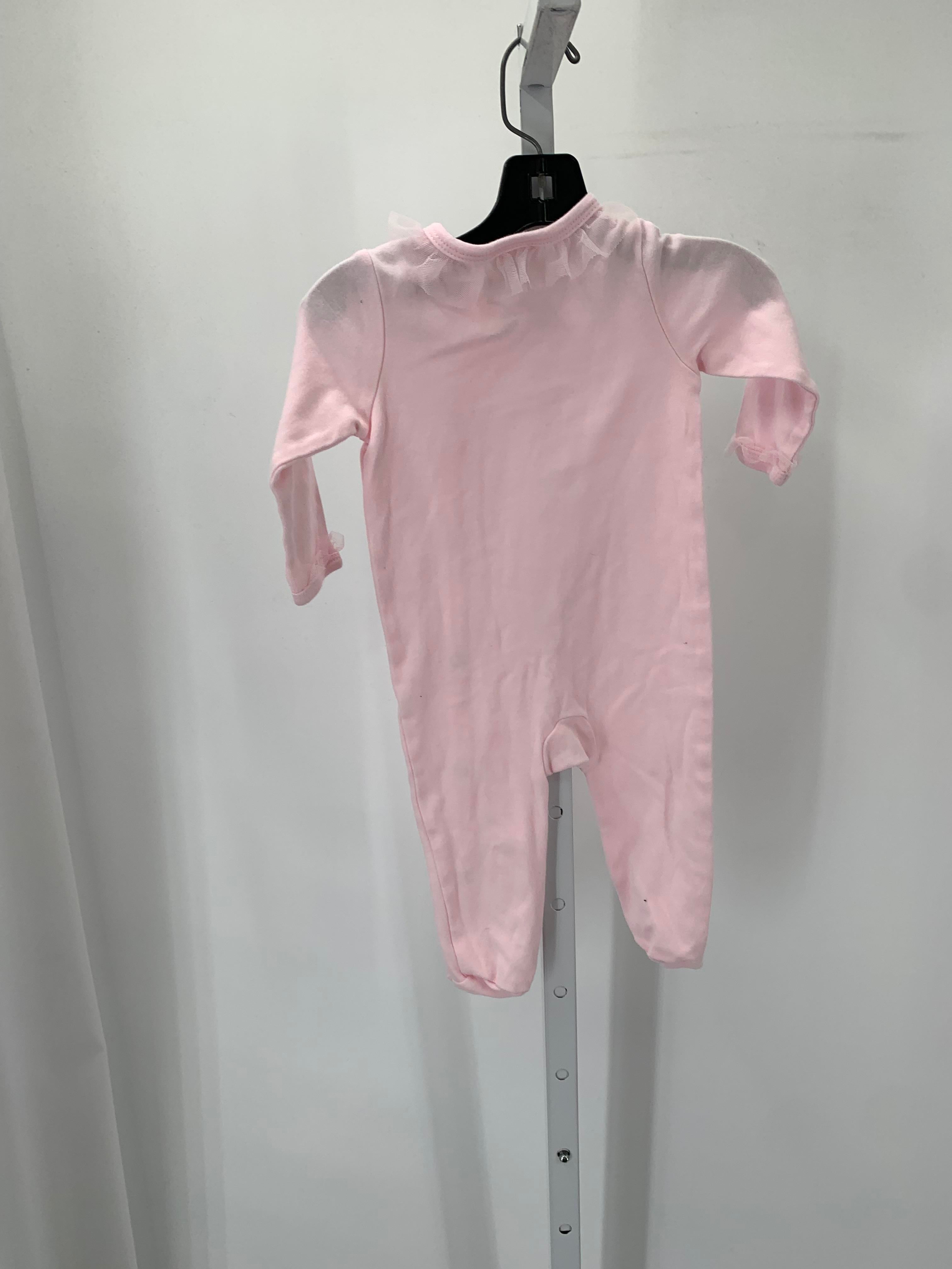 First Impressions Size 6-9 mon Girls Long Slv. Romper