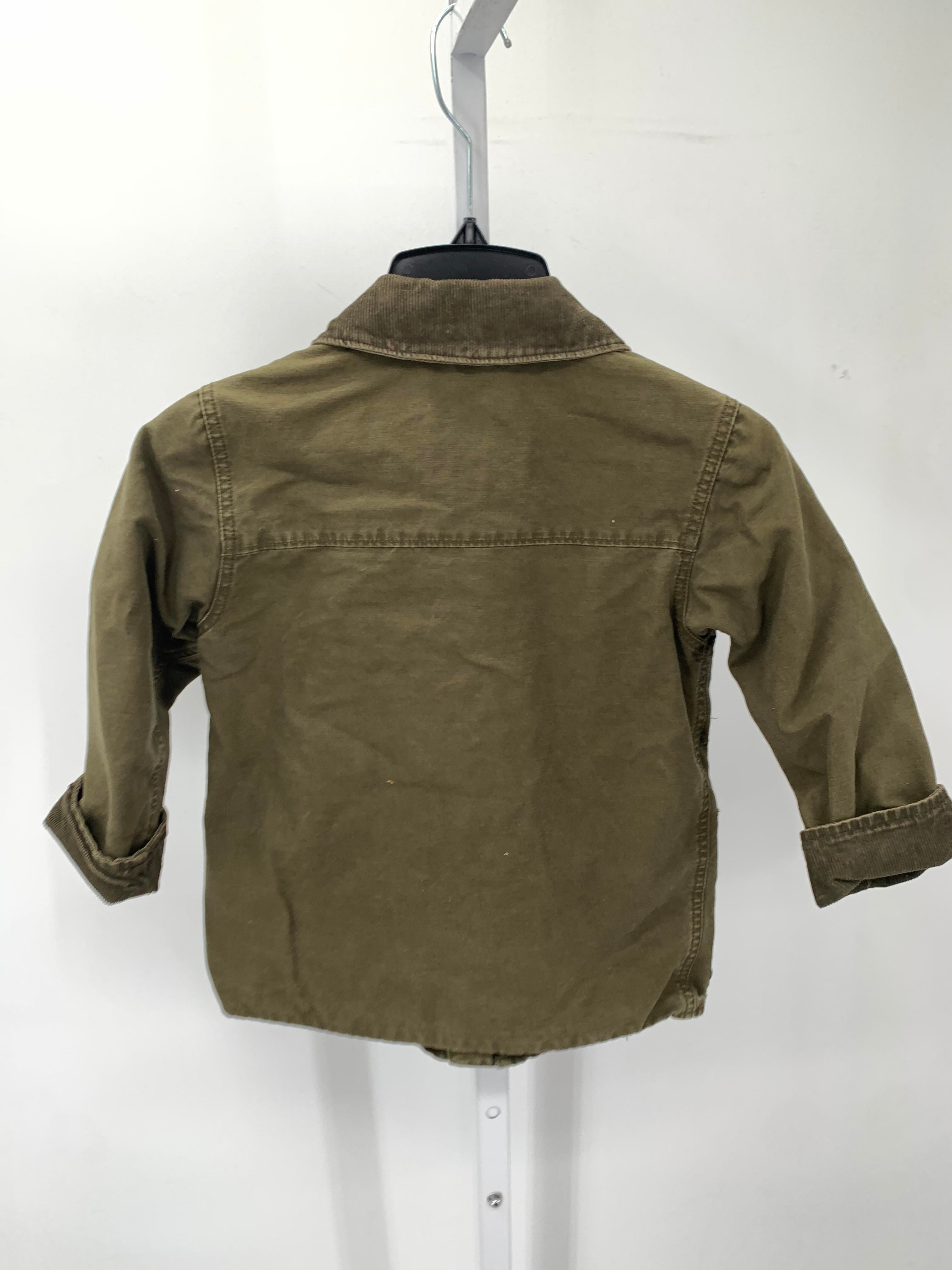 ZIP UP CORDUROY TRIM