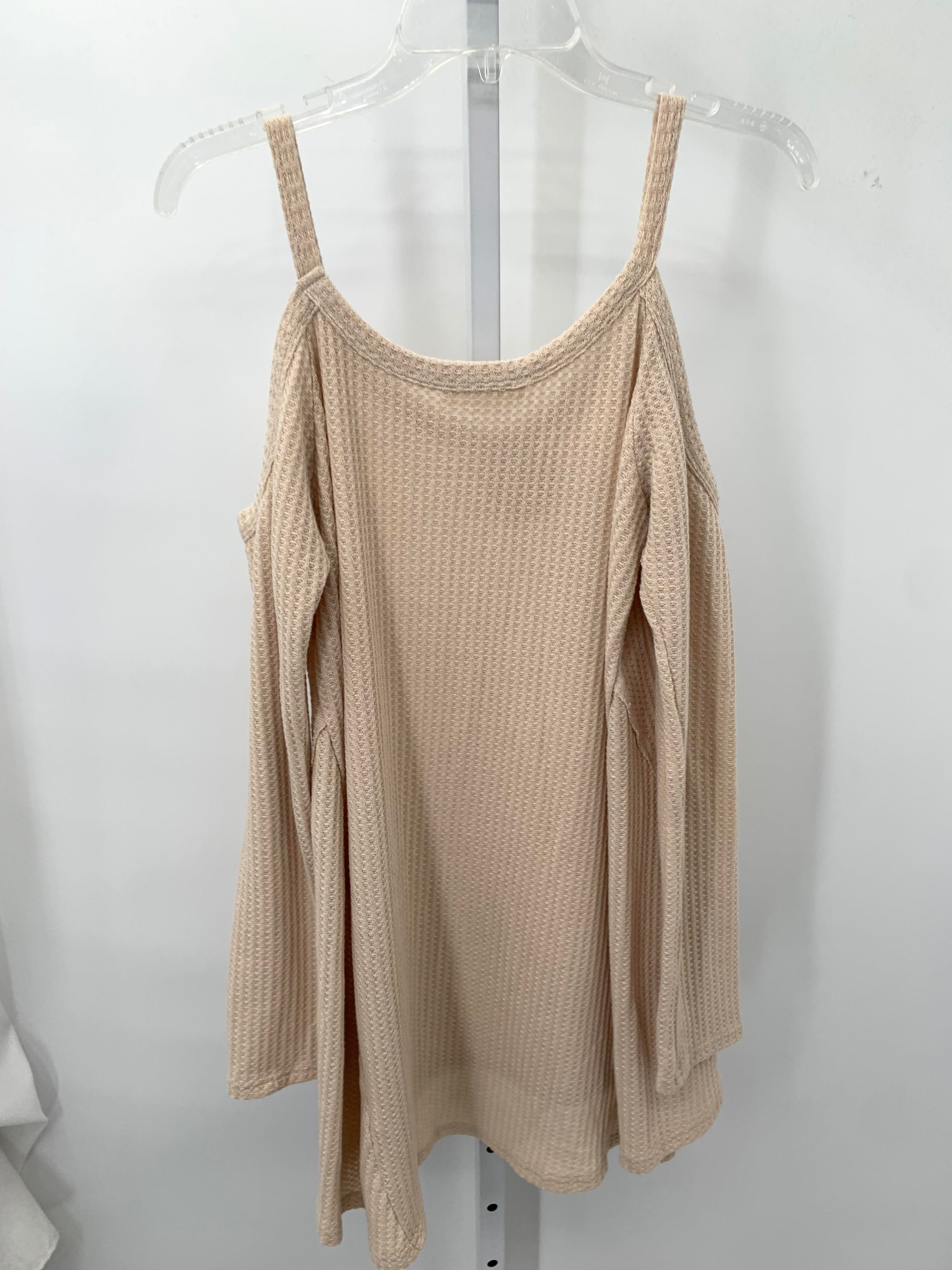Size Large Juniors Long Sleeve Shirt