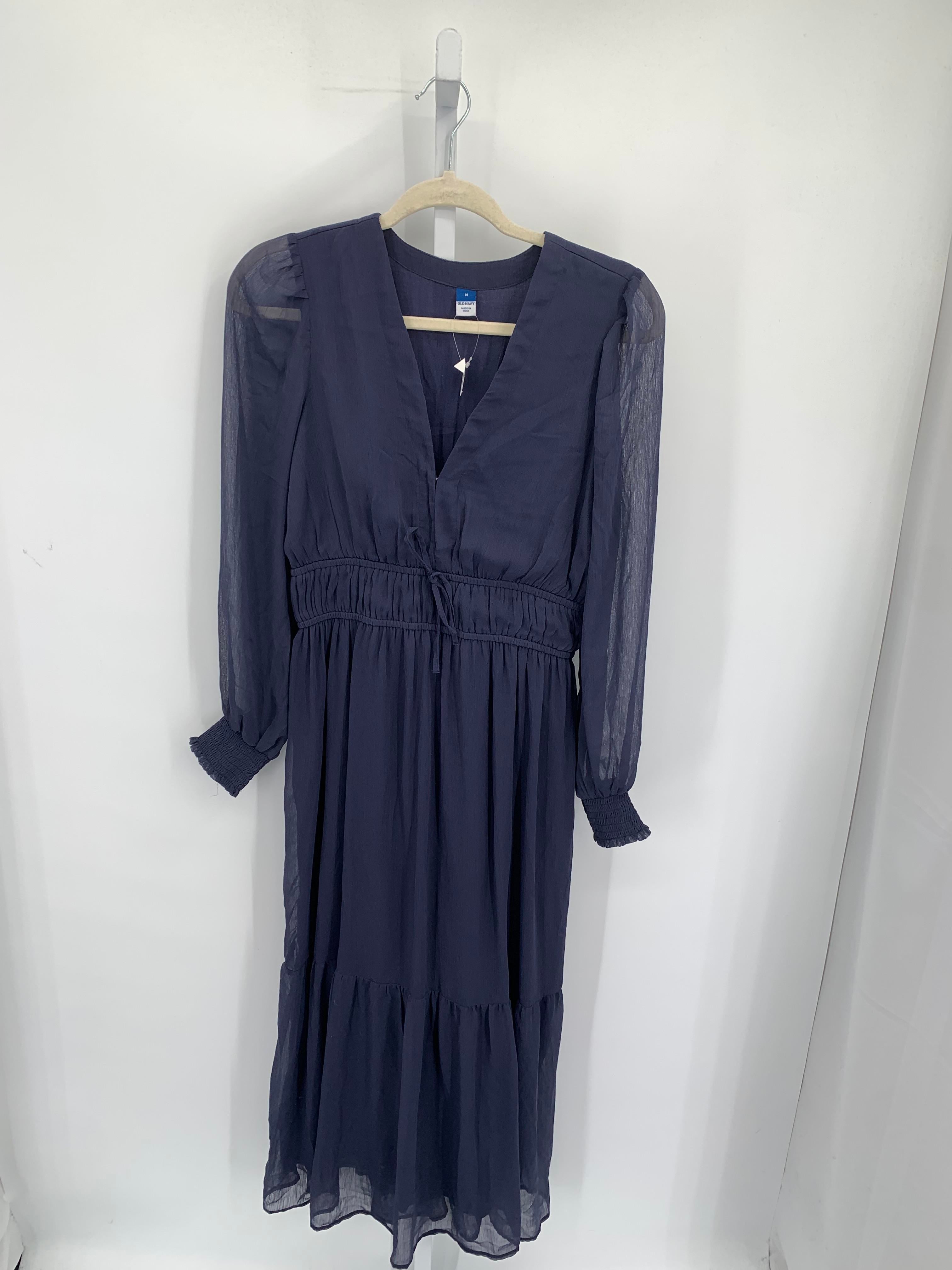 Old Navy Size Medium Misses Long Sleeve Dress