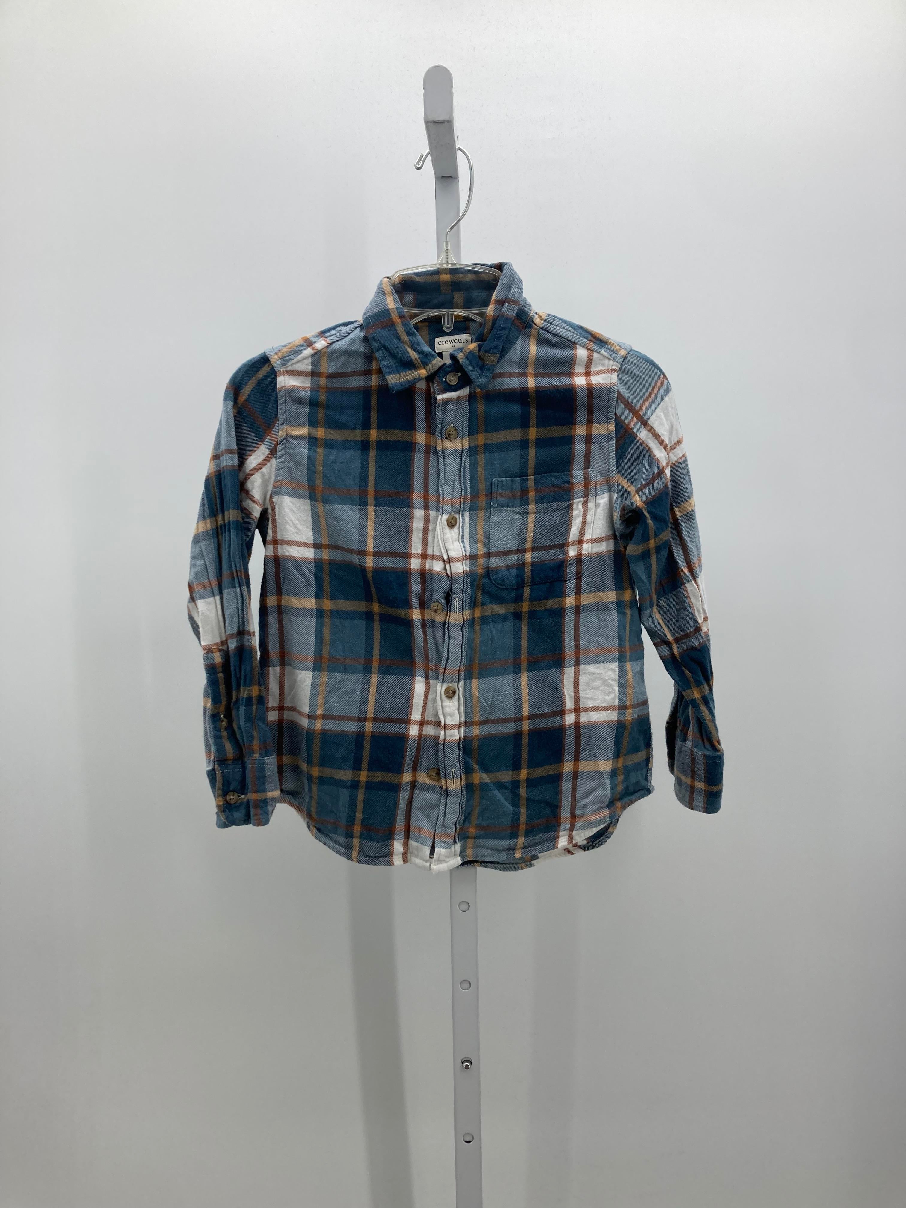 PLAID BTN DOWN