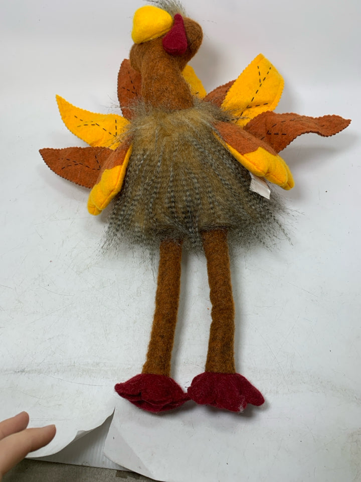 PLUSH FEATHER TURKEY.