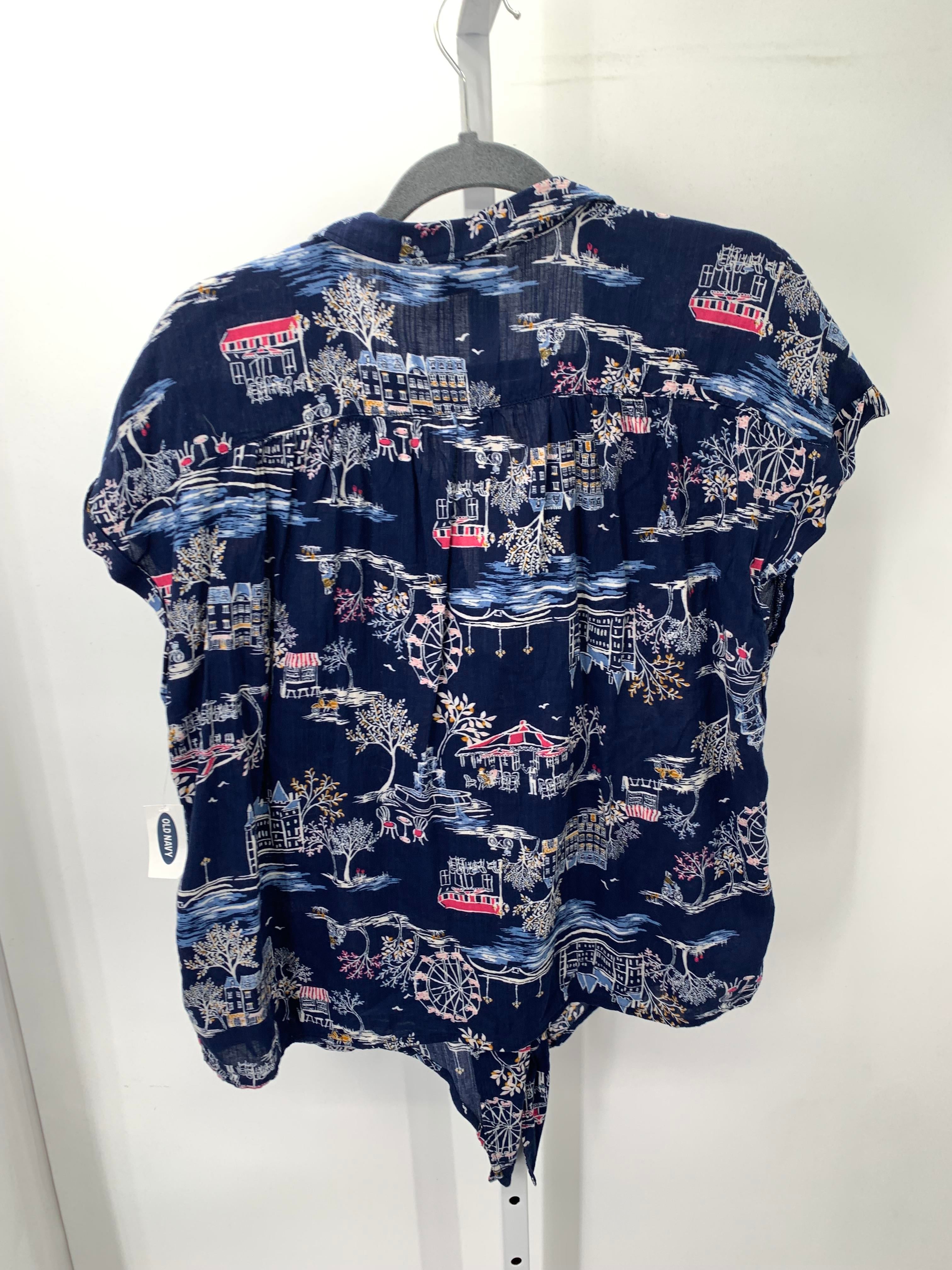Old Navy Size Large Misses Short Sleeve Shirt
