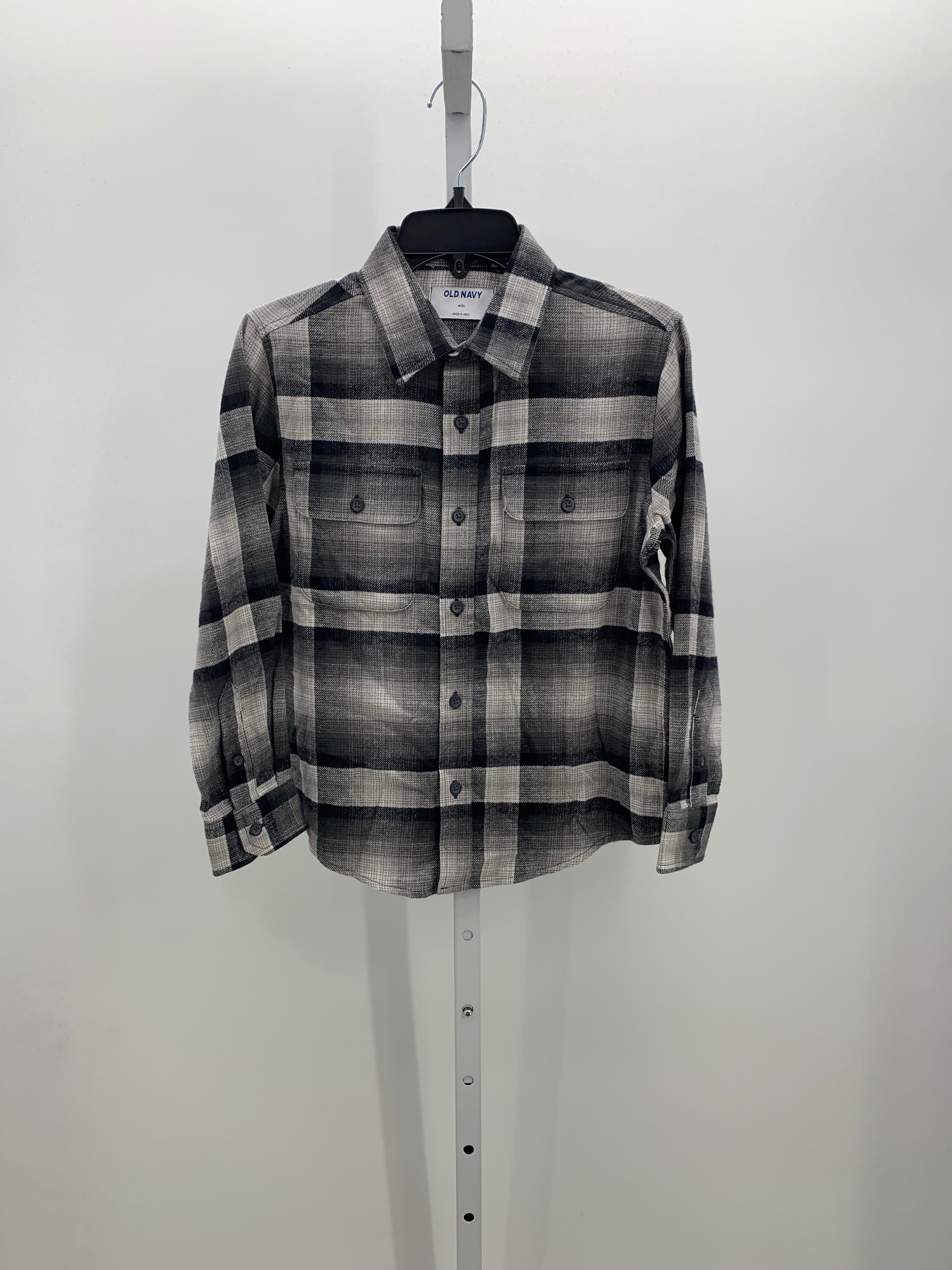 PLAID BTN DOWN