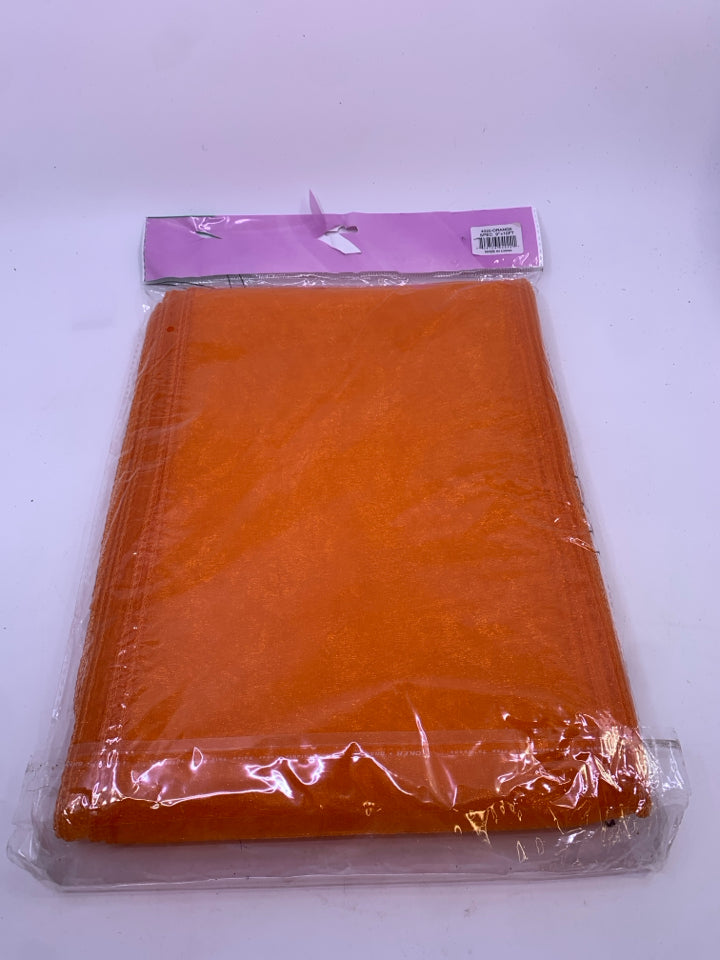 NIP ORANGE CHAIR BOW.
