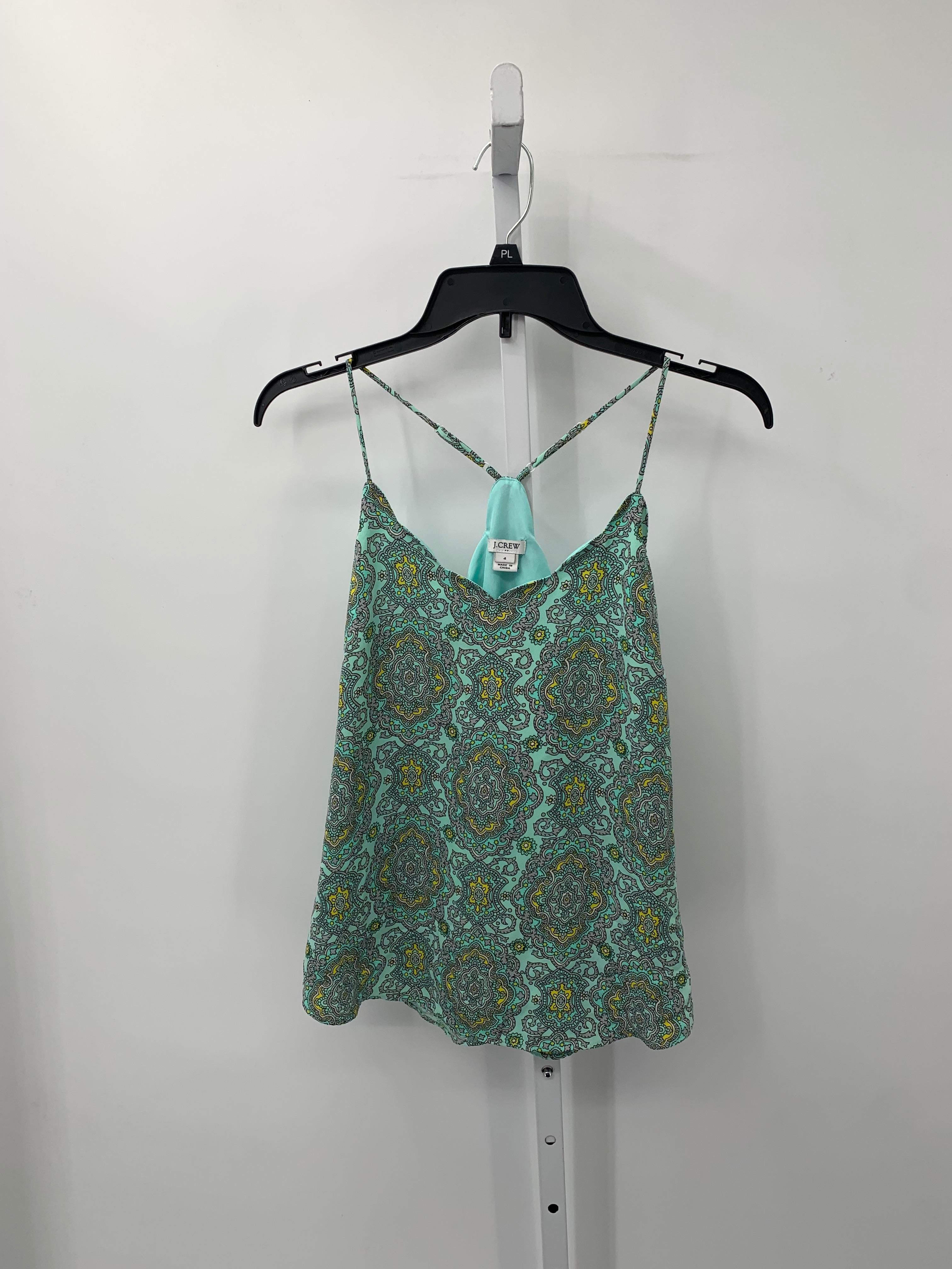 J. Crew Size 4 Misses Sleeveless Shirt