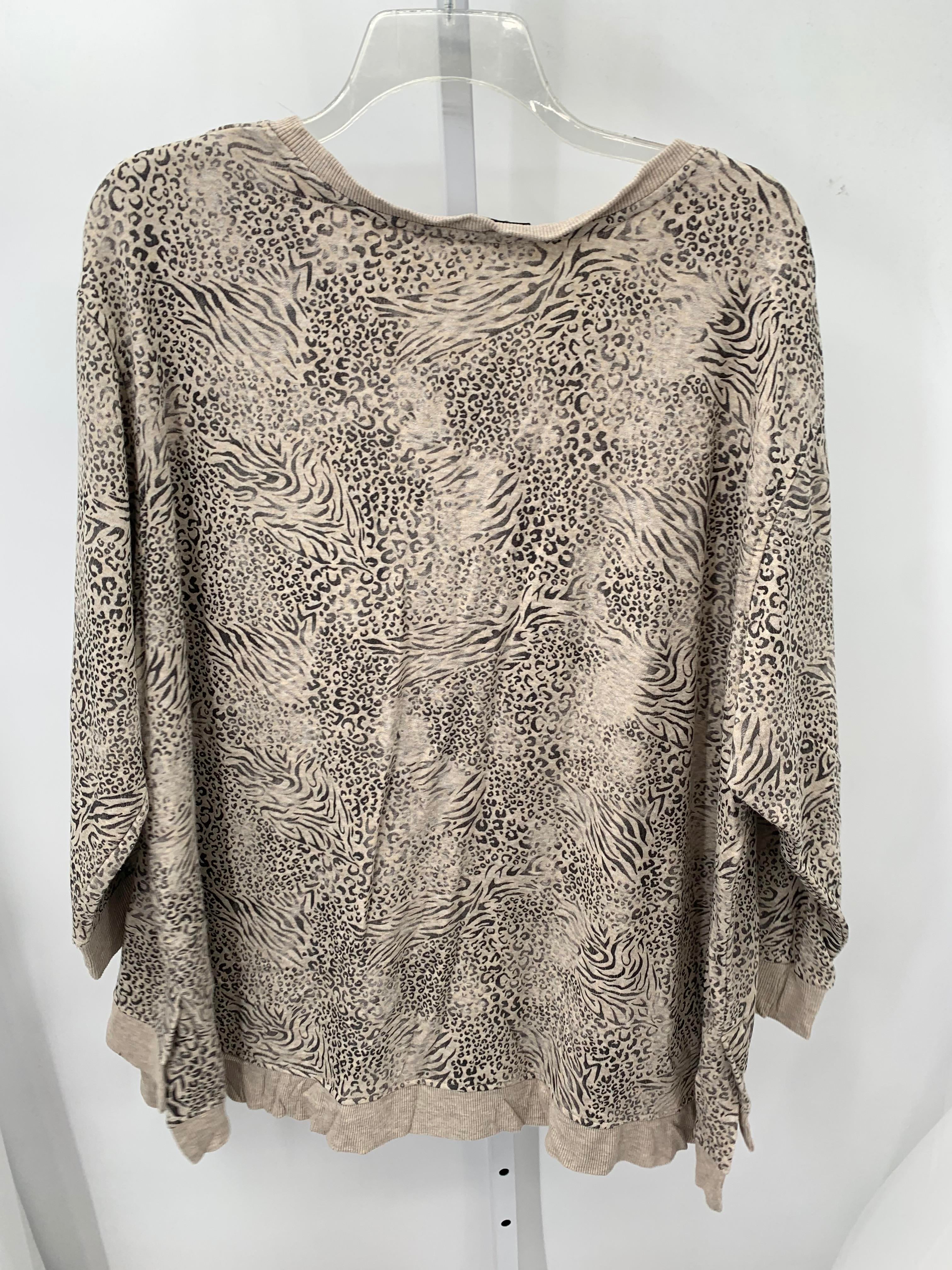 Size 3X Womens Long Sleeve Shirt