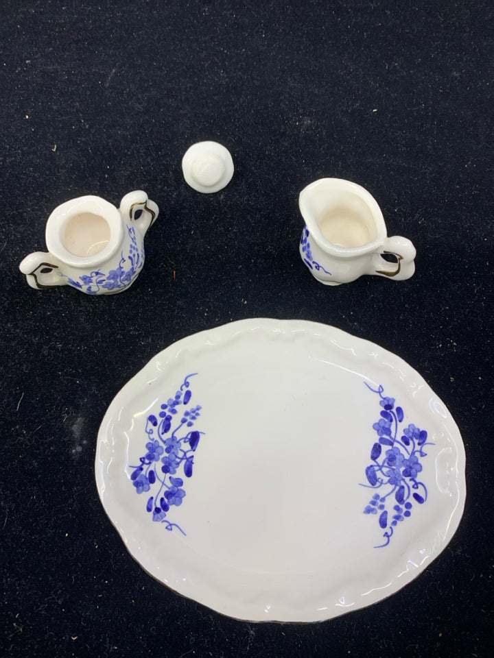 8 PIECE MINI TEA SET.