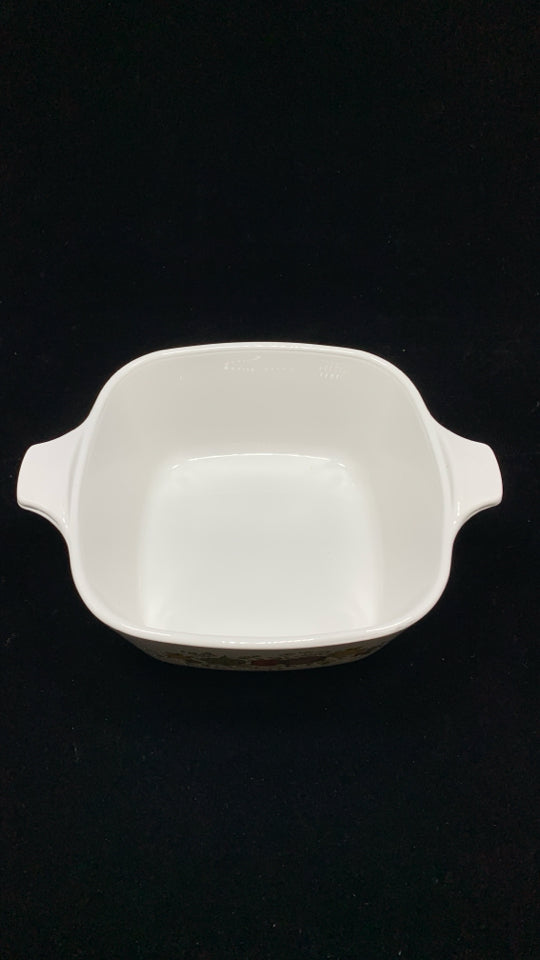 VTG SPICE OF LIFE CORNING WARE SM CASSEROLE DISH.
