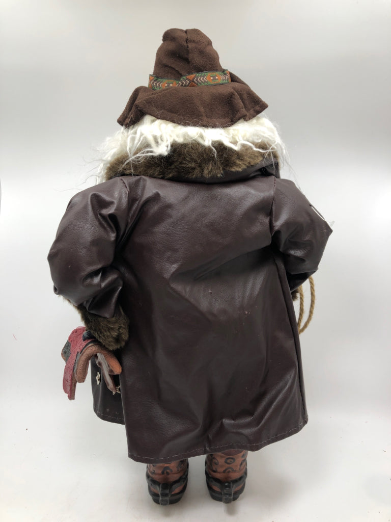 COWBOY SANTA STUDDED COAT.