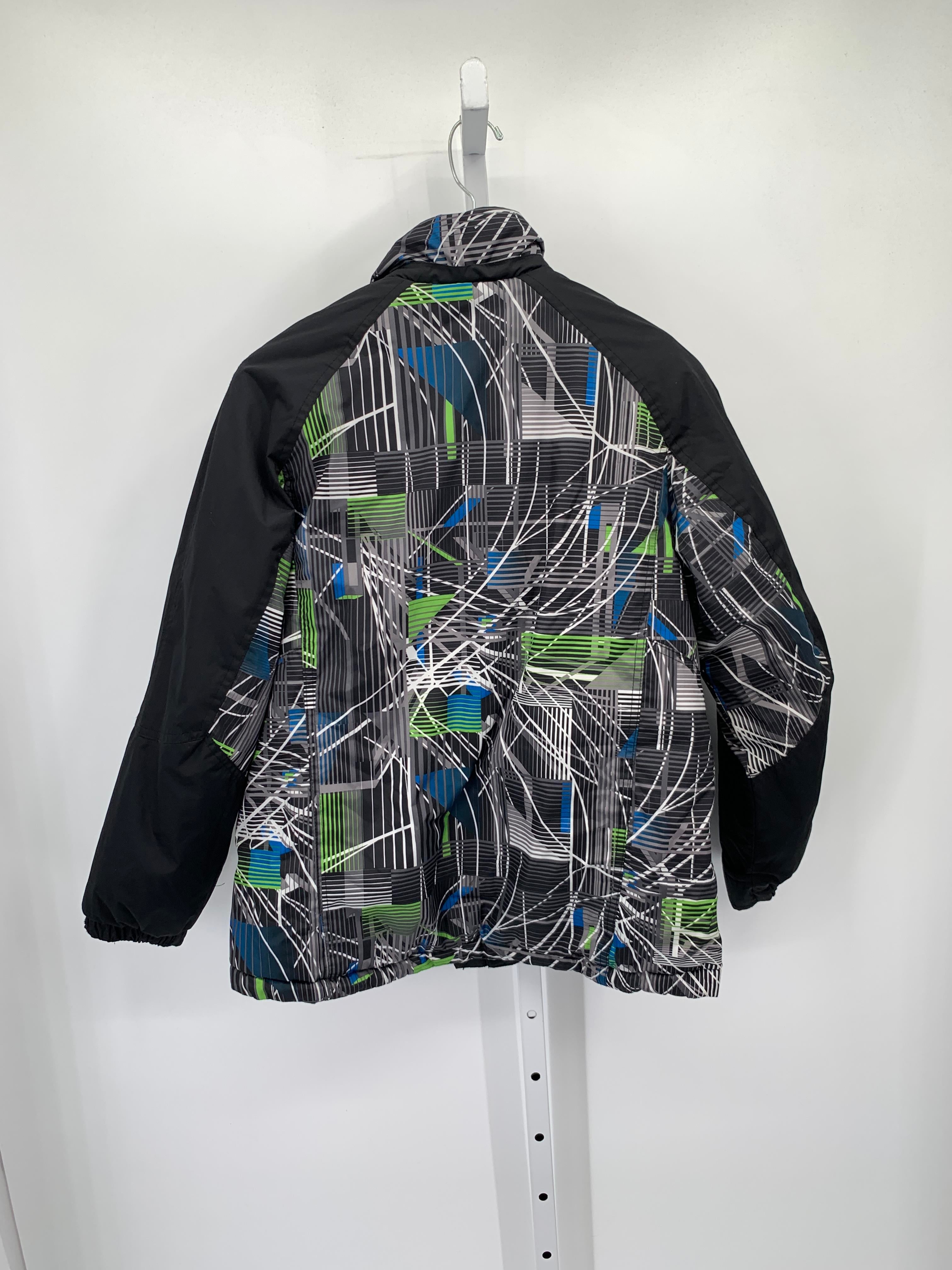 PATTERN ZIP JACKET.