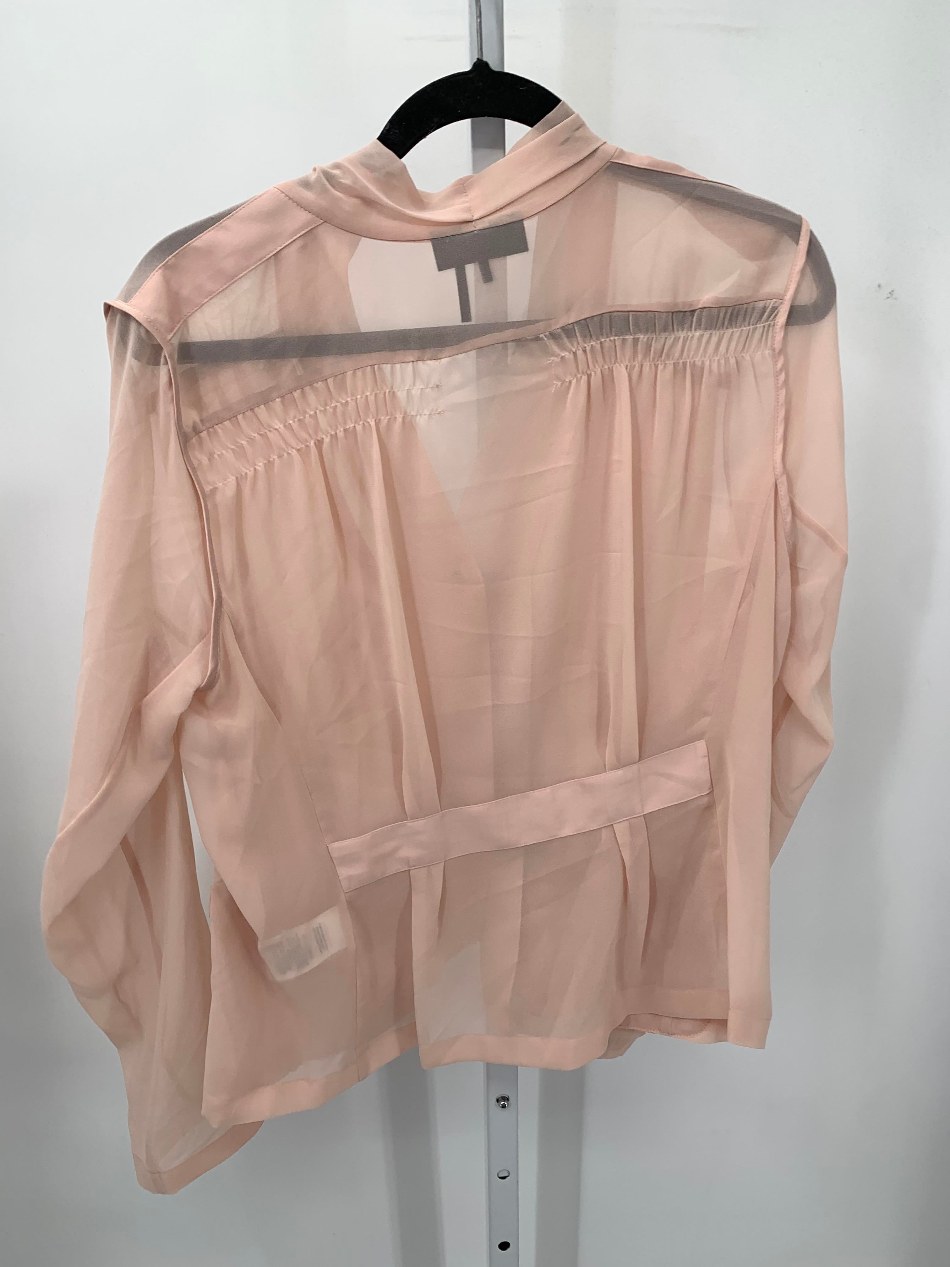 DKNY Size Medium Misses Long Sleeve Shirt