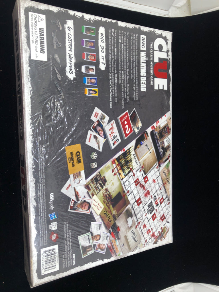 NIB THE WALKING DEAD CLUE.