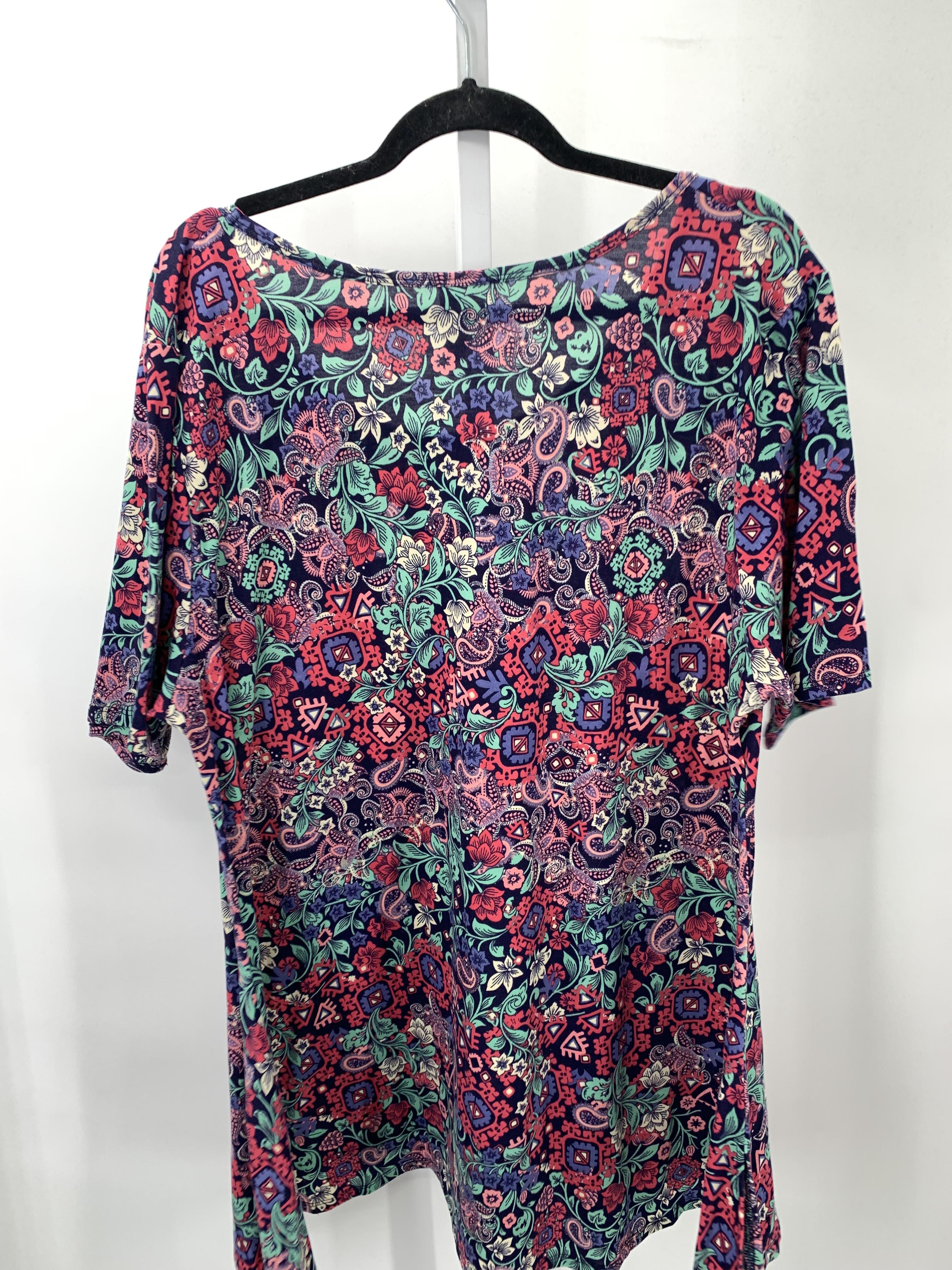 Lularoe Size 3X Womens Short Sleeve Shirt