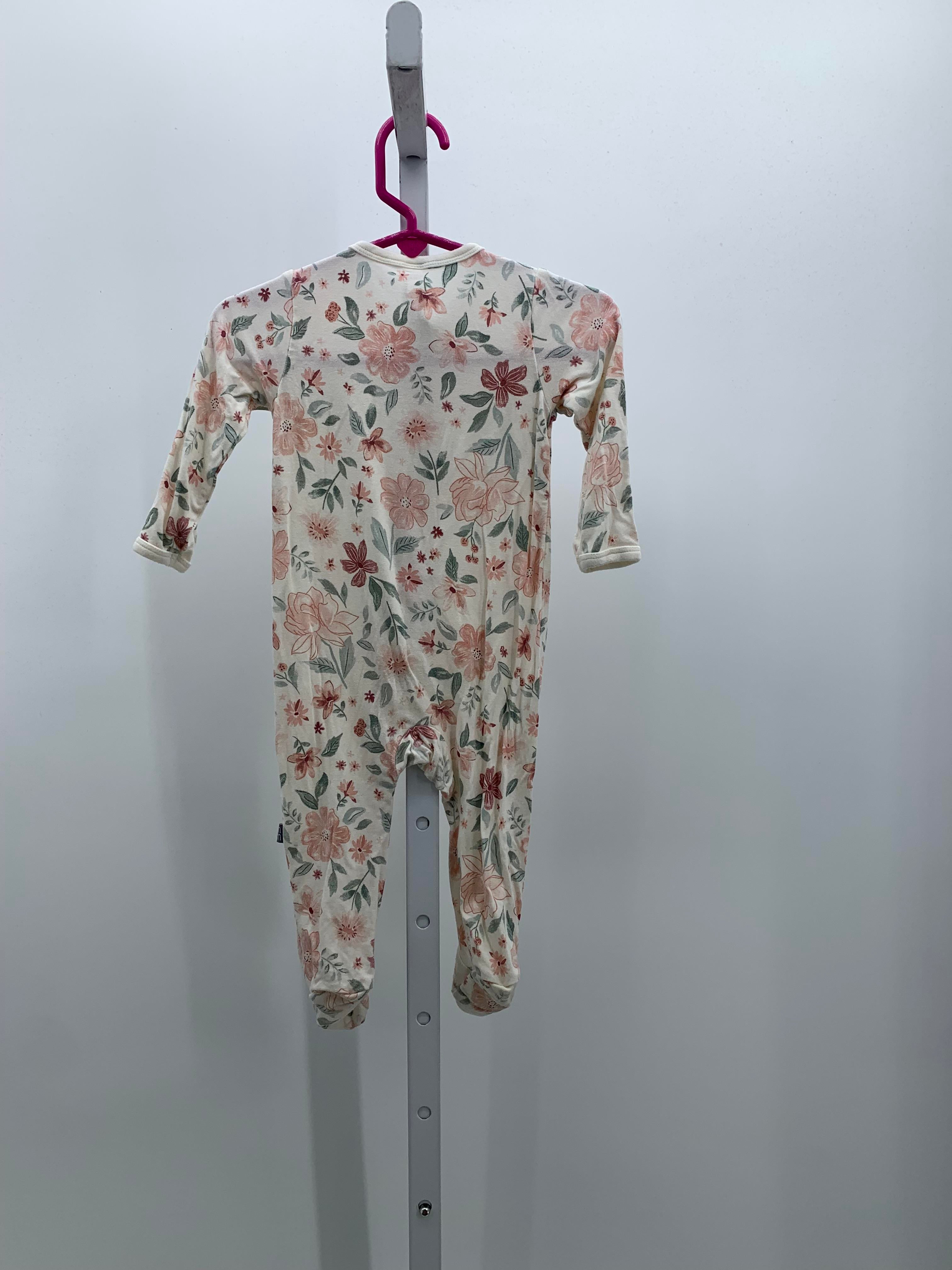 Modern Moments Size 3-6 Months Girls Long Slv. Romper