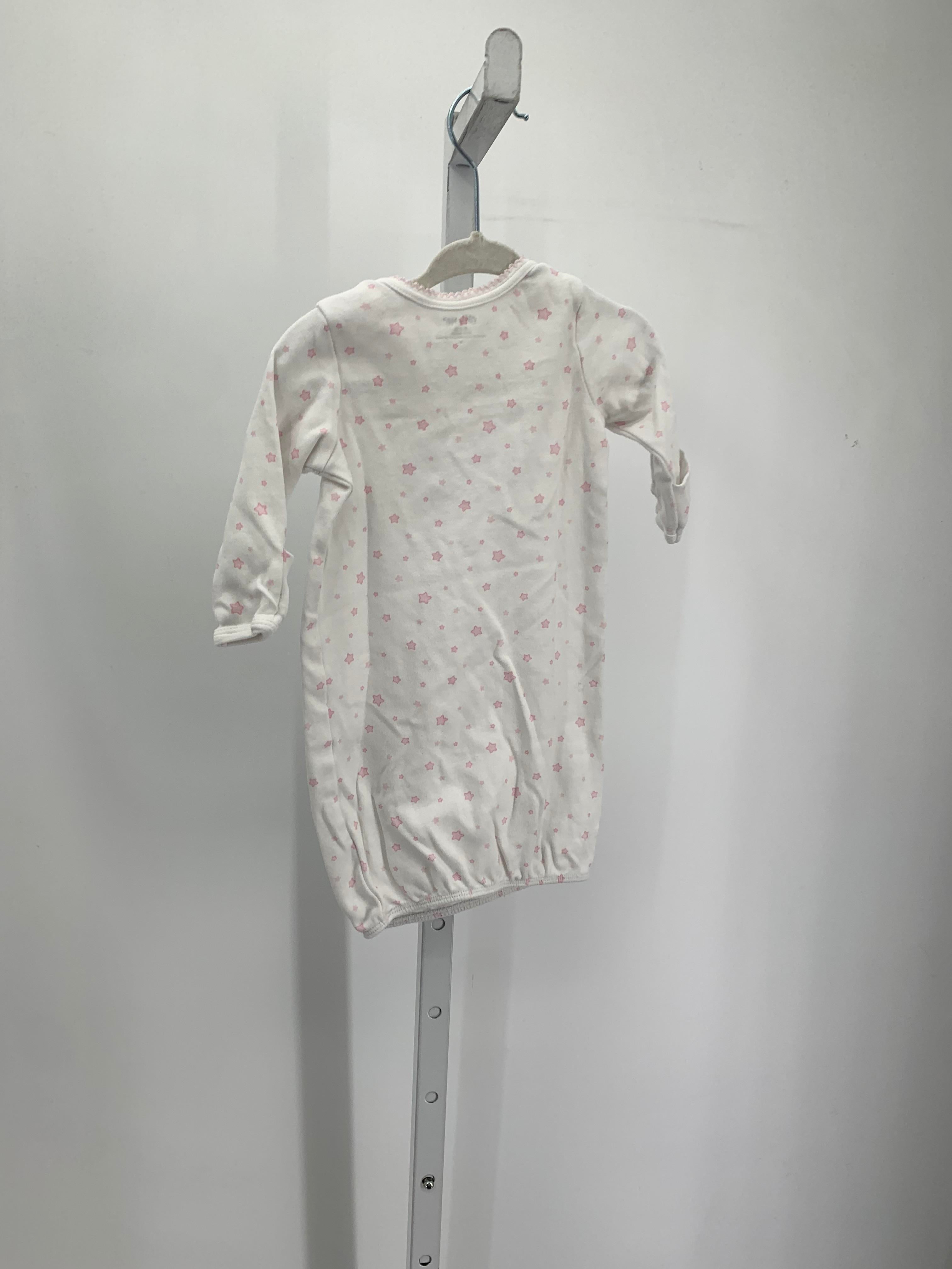 Little Me Size 0-3 months Girls Gown Sleeper