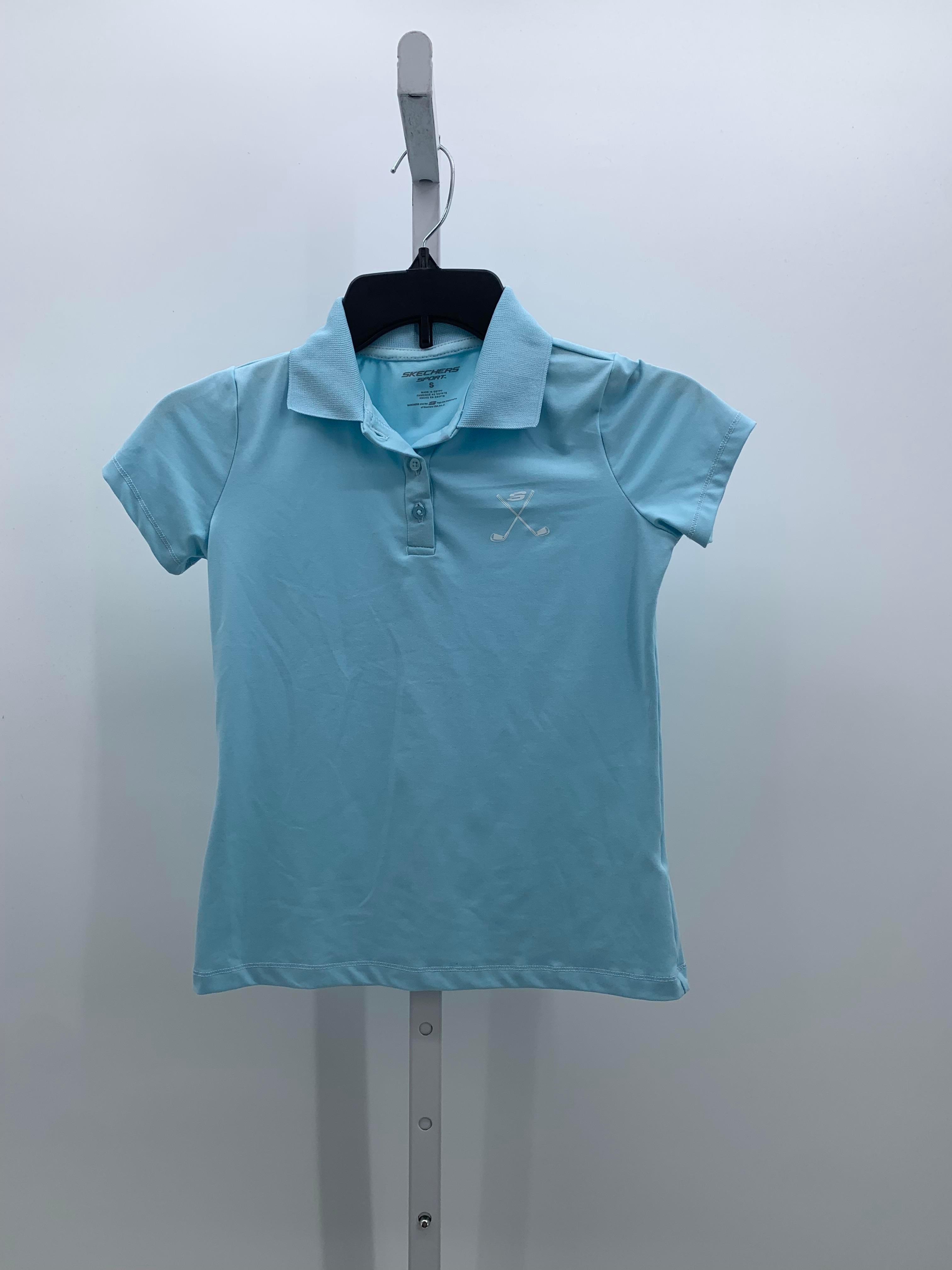 Skechers Size 6-7 Girls Short Sleeve Shirt