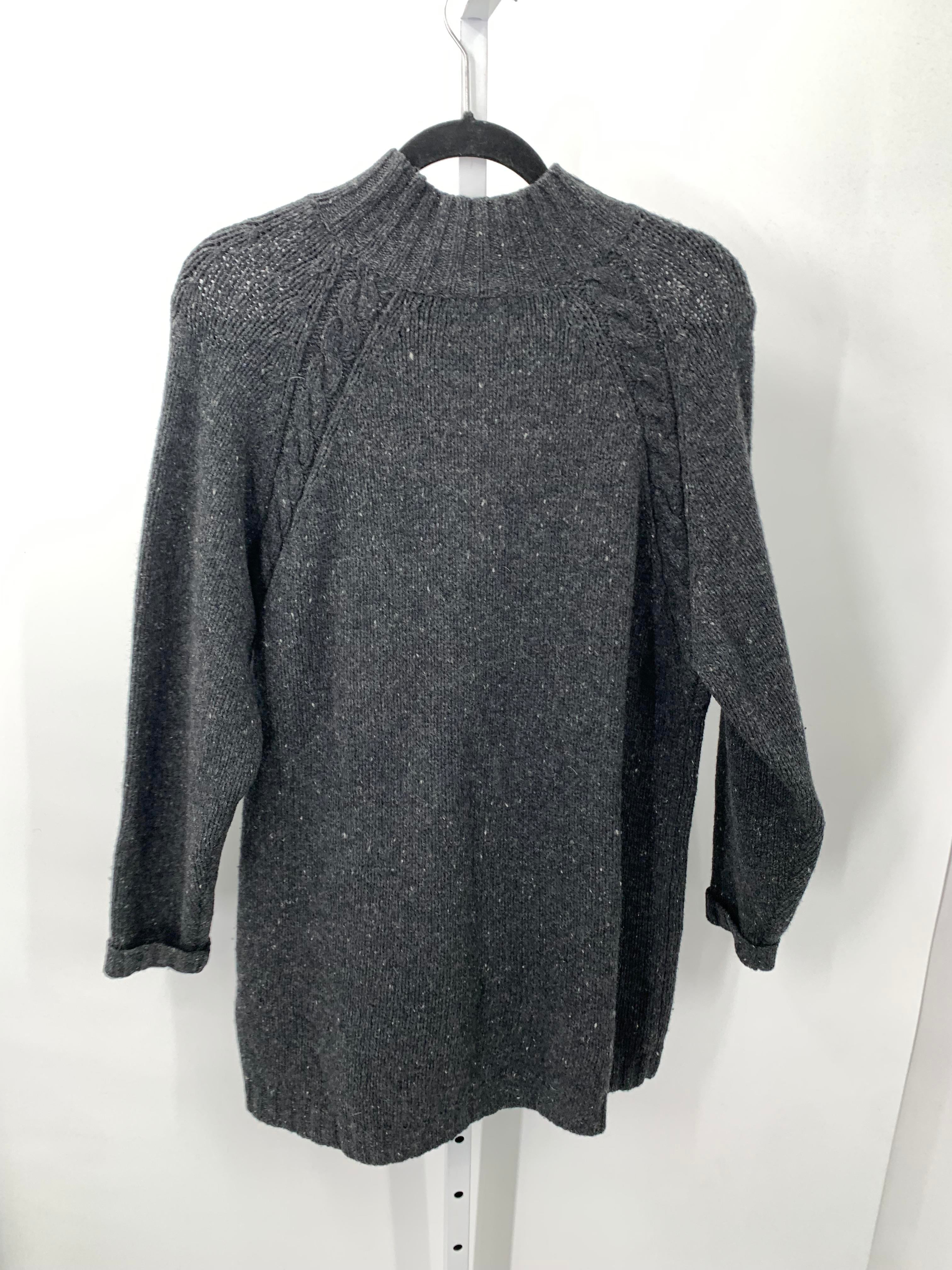 Lands End Size Large Misses Long Sleeve Dress