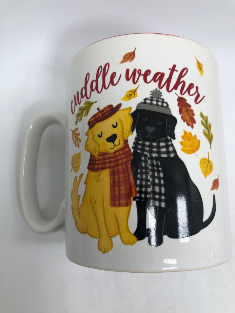 LG CUDDLE WEATHER MUG.