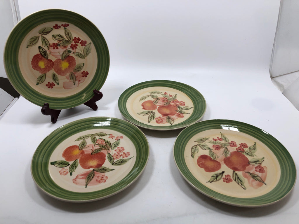 13PC APPLE PAINTED SET- SVC 4+.