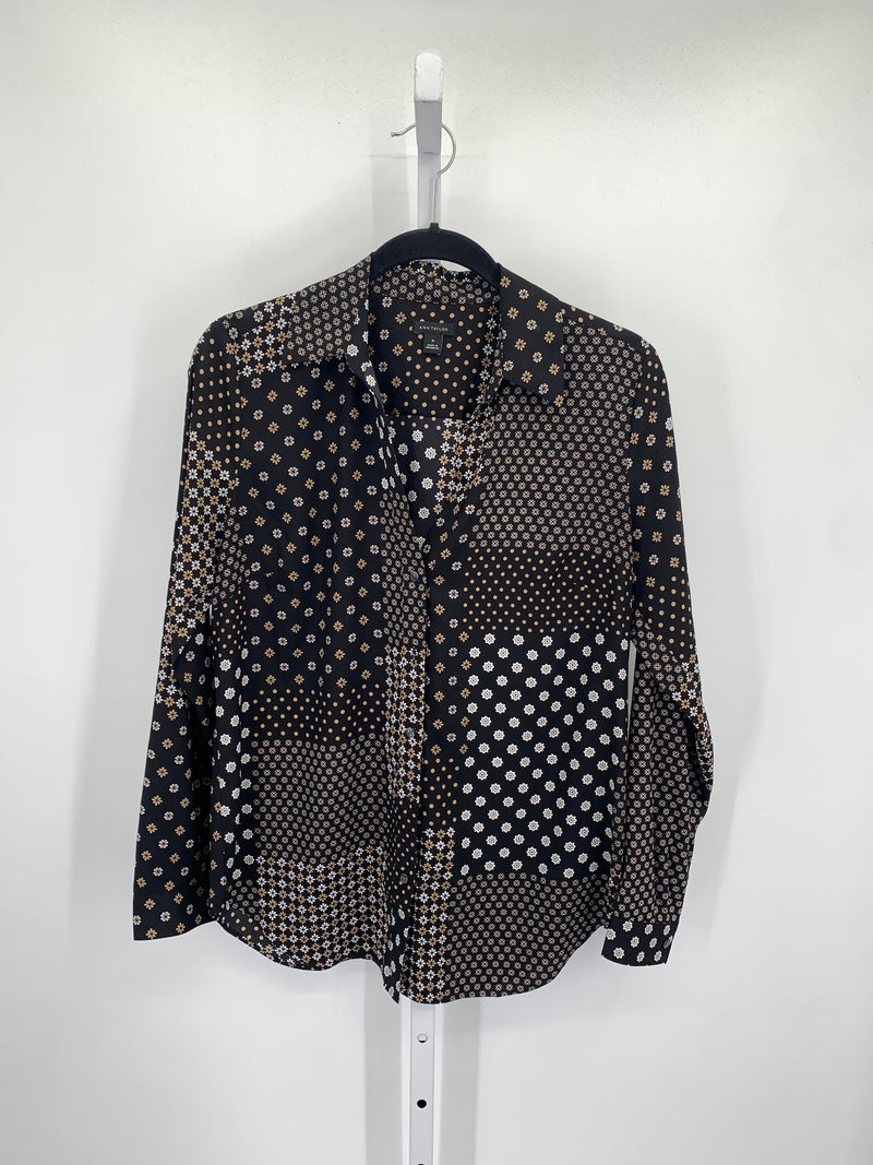 Ann Taylor Size Medium Misses Long Sleeve Shirt