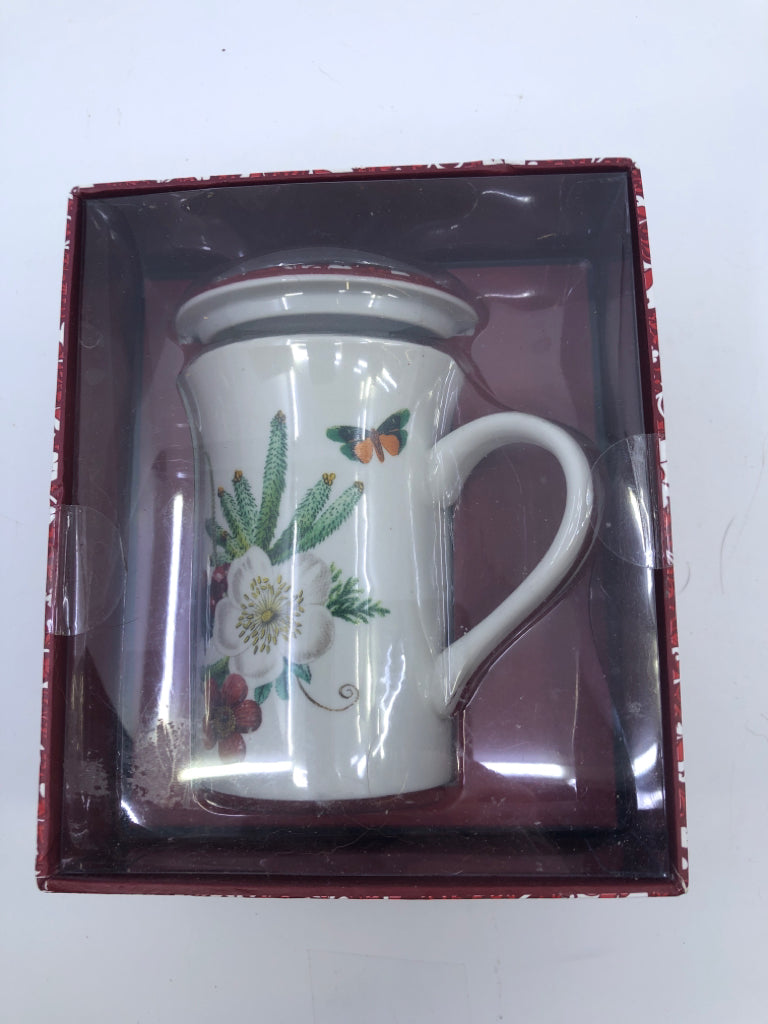 NIB MUG WITH LID