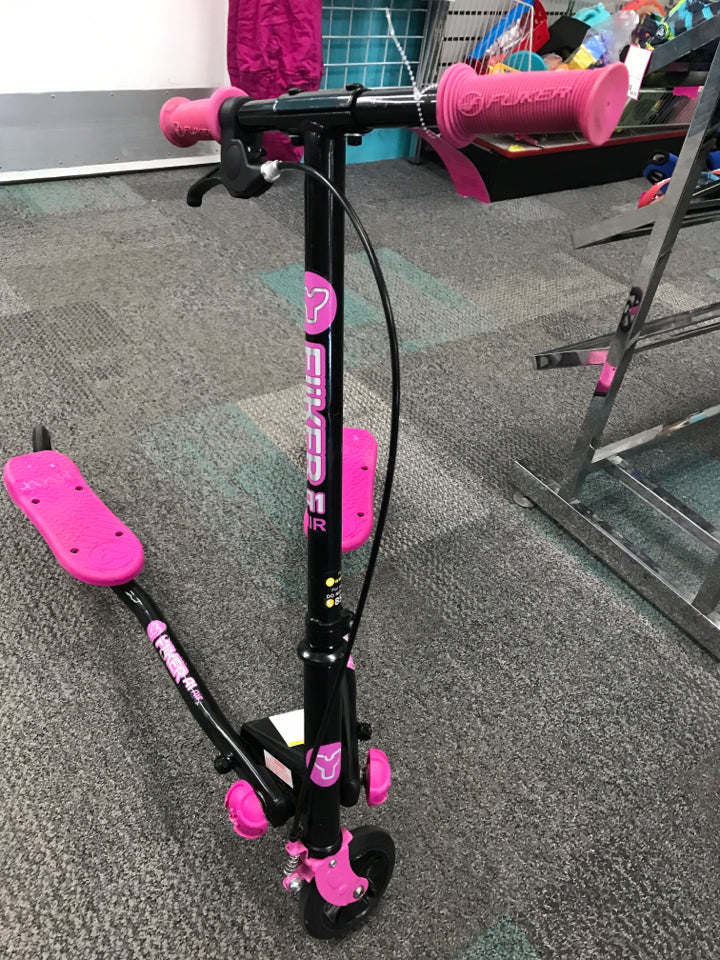 Yvolution Y Fliker A1 Air Scooter Black And Pink *some wear*