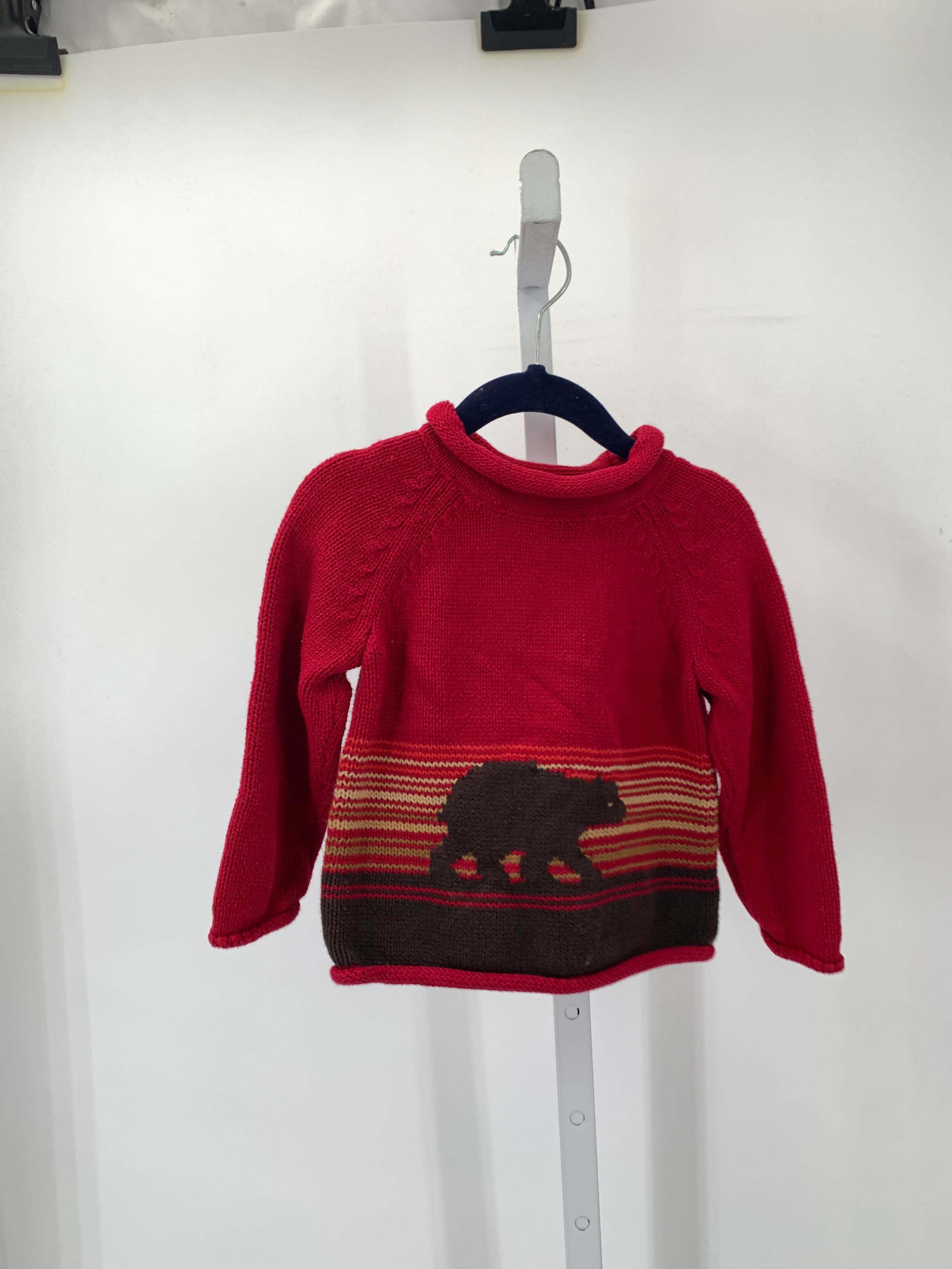 BEAR RIBBED SWEATER