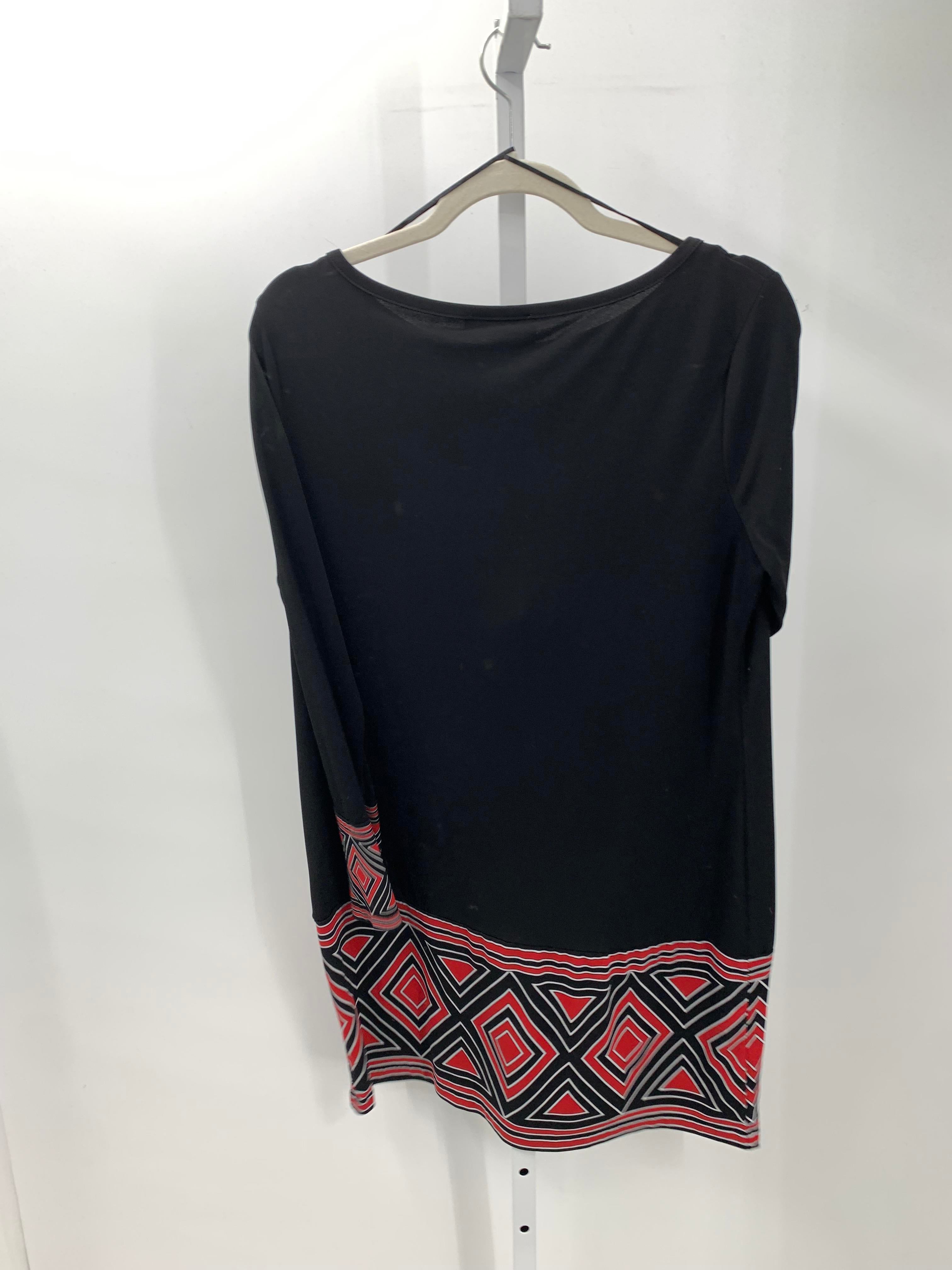 Michael Kors Size Large Petite Petite Long Sleeve Dress