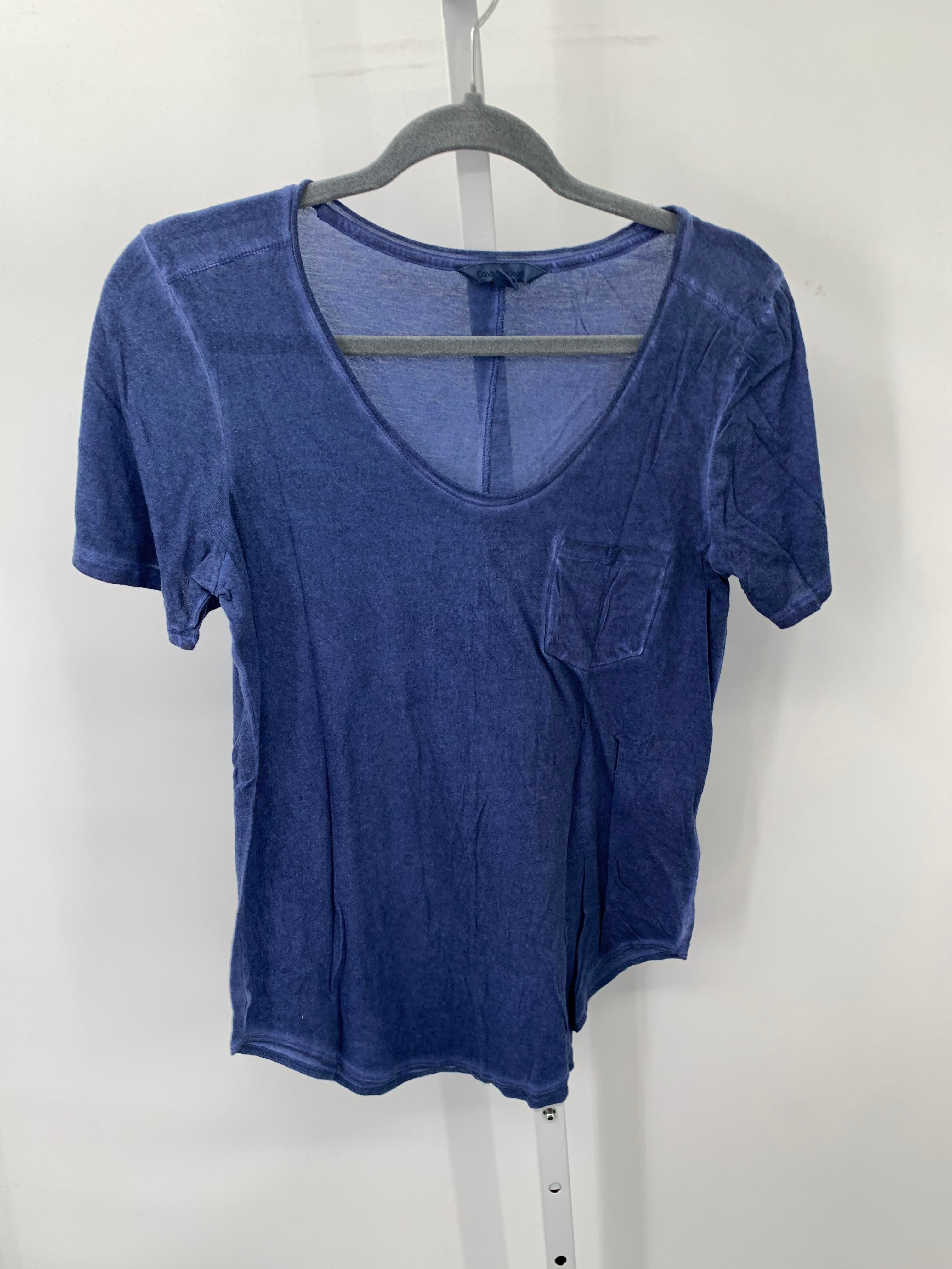 Calvin Klein Size Small Misses Short Sleeve Shirt