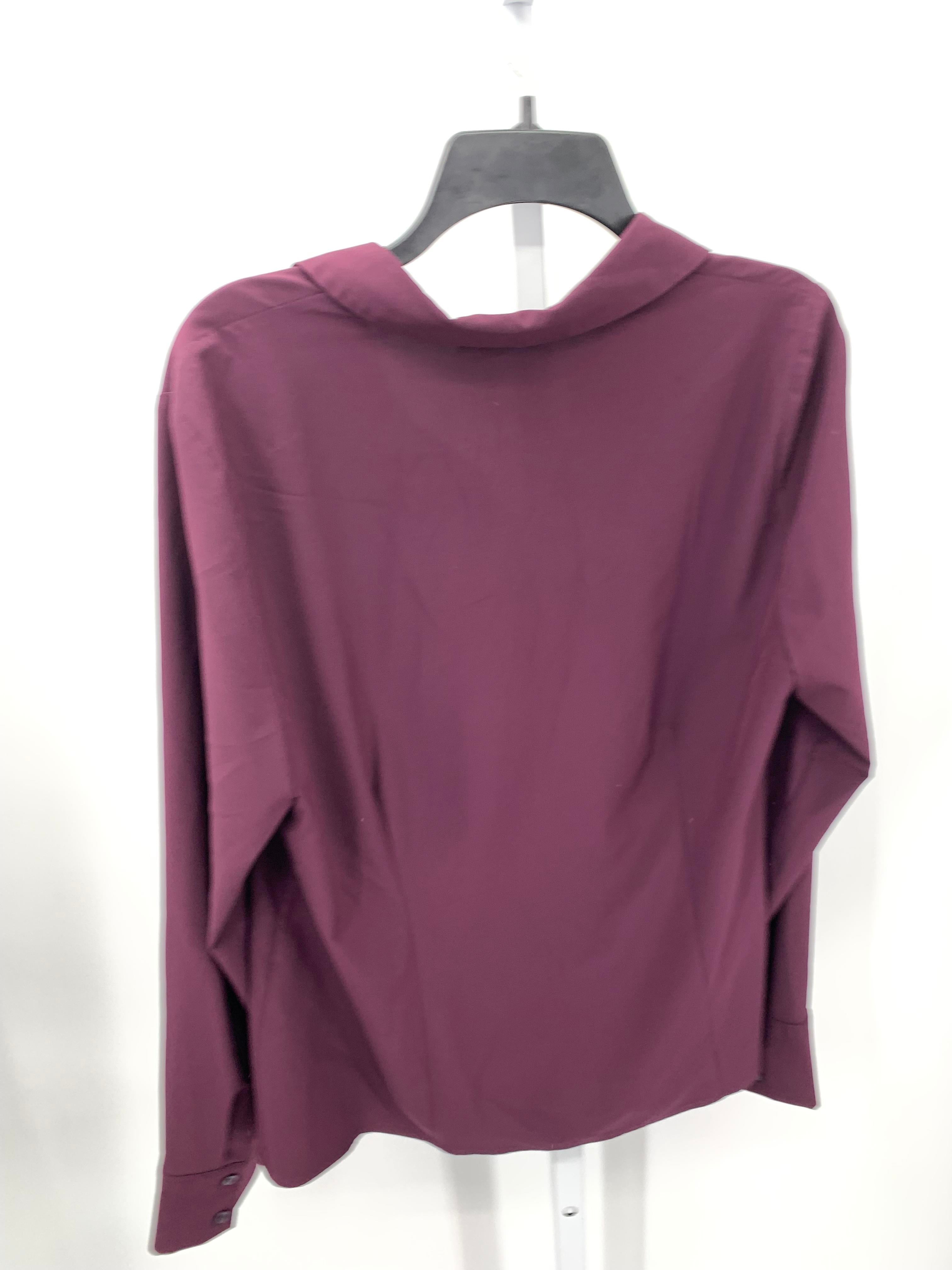 Calvin Klein Size Large Misses Long Sleeve Shirt