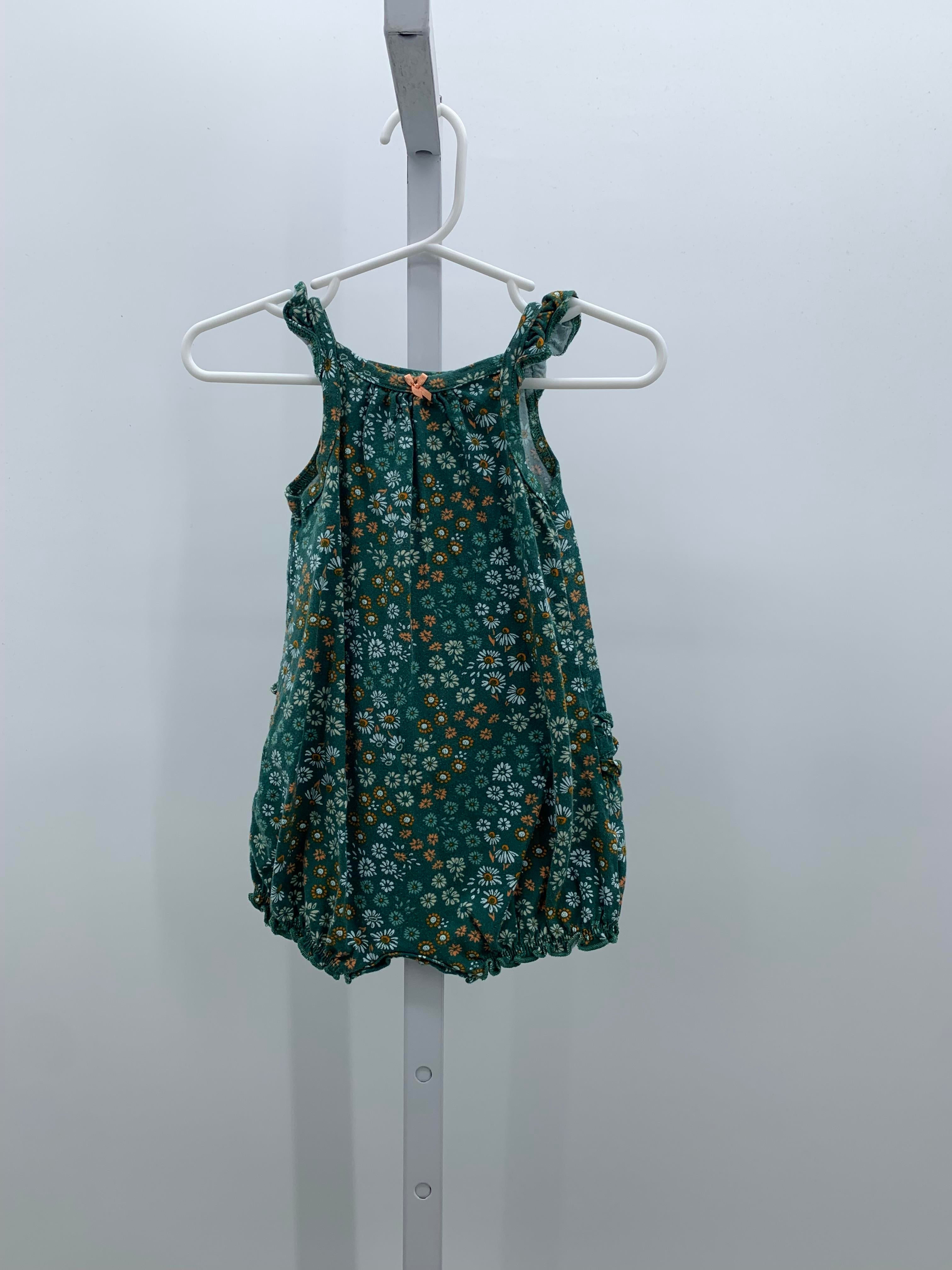 Carters Size 6 Months Girls Sleeveless Romper