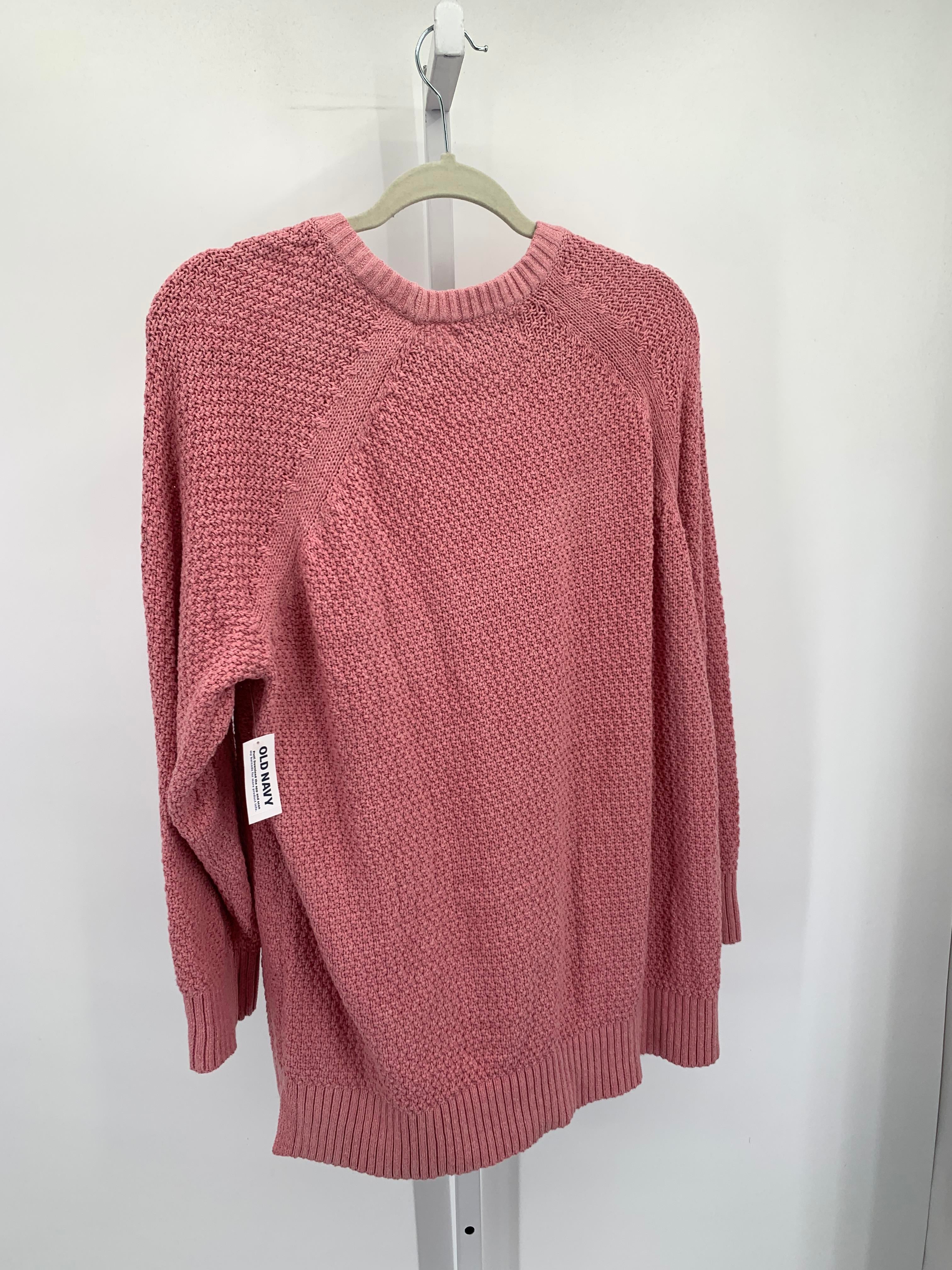 Old Navy Size Large Misses Long Slv Sweater