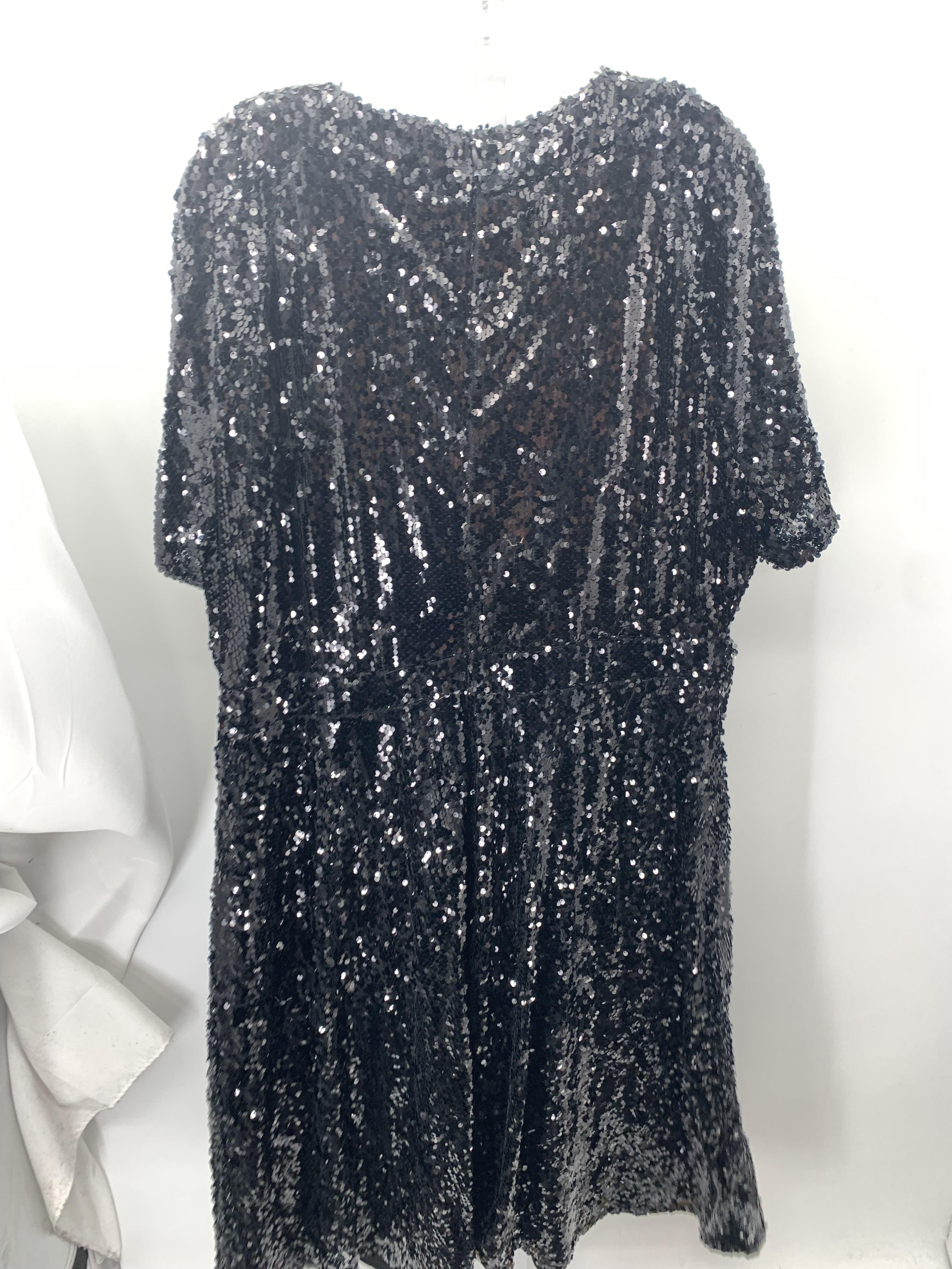 boohoo Size 18 W Womens Short Sleeve Dress